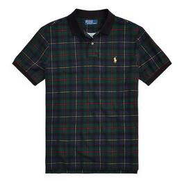 Polo Ralph Lauren Tartan Pique Polo Top