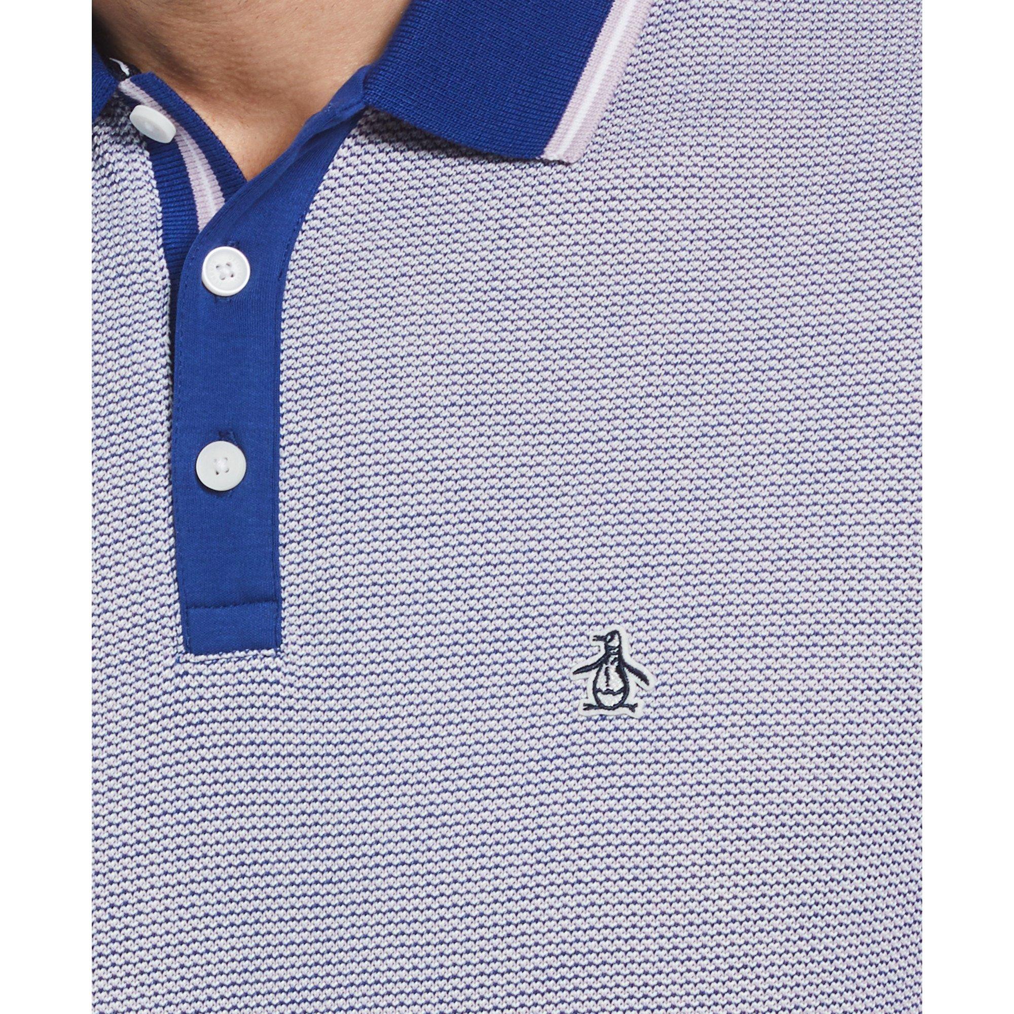 Lavendelvorst - Original Penguin - Original Penguin Jacquard Polo Shirt Mens - 3