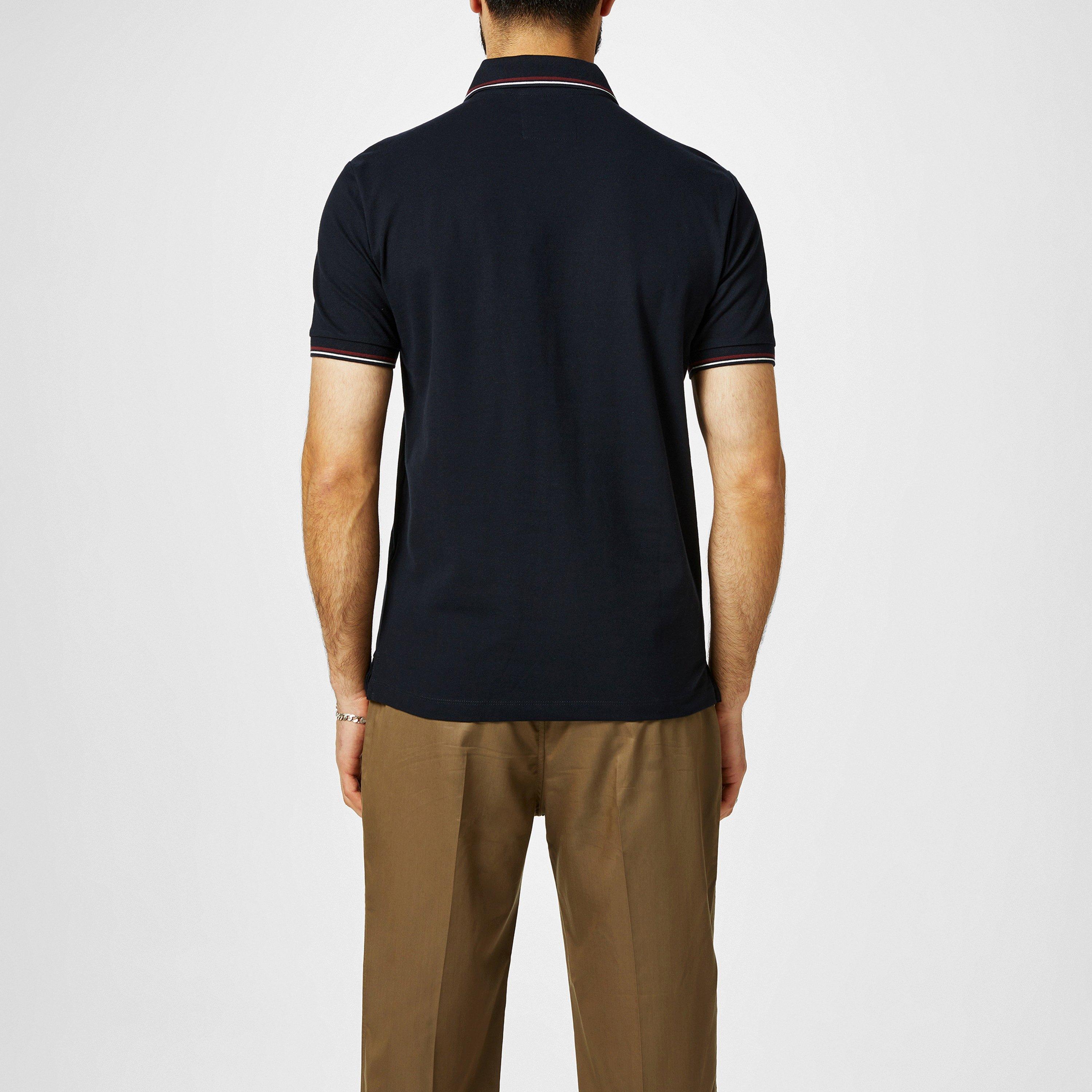 Navy 0920 - Emporio Armani - Men's Regular Fit Polo Shirt - 4