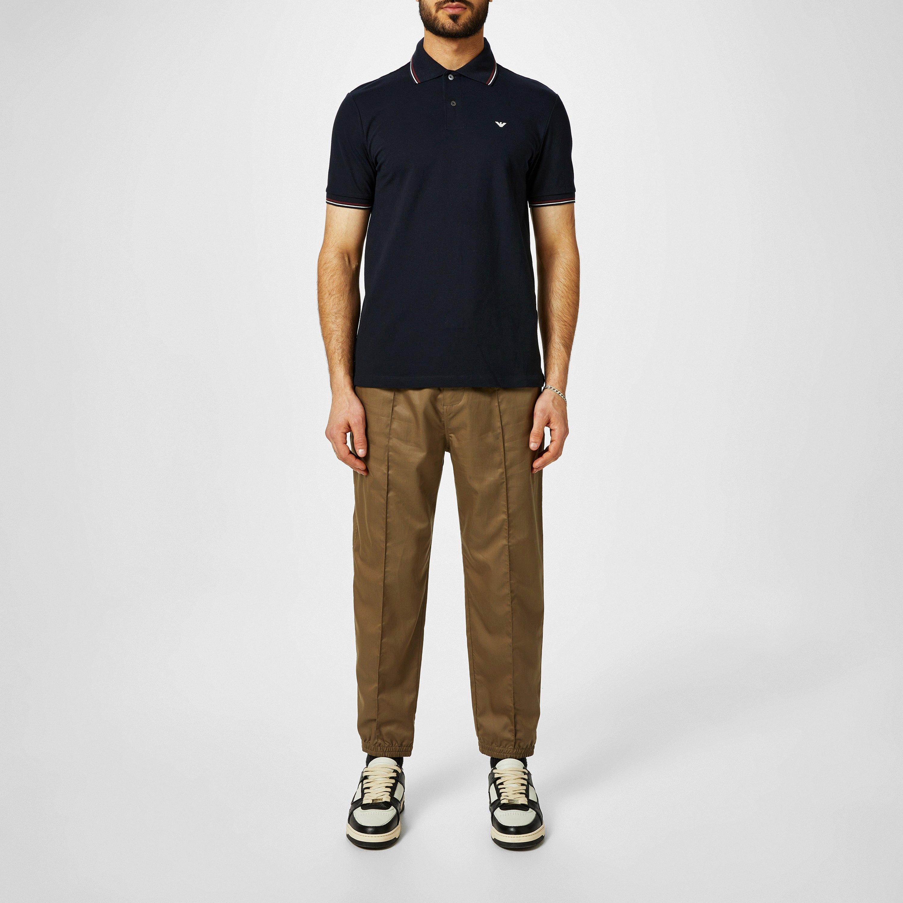Navy 0920 - Emporio Armani - Men's Regular Fit Polo Shirt - 5