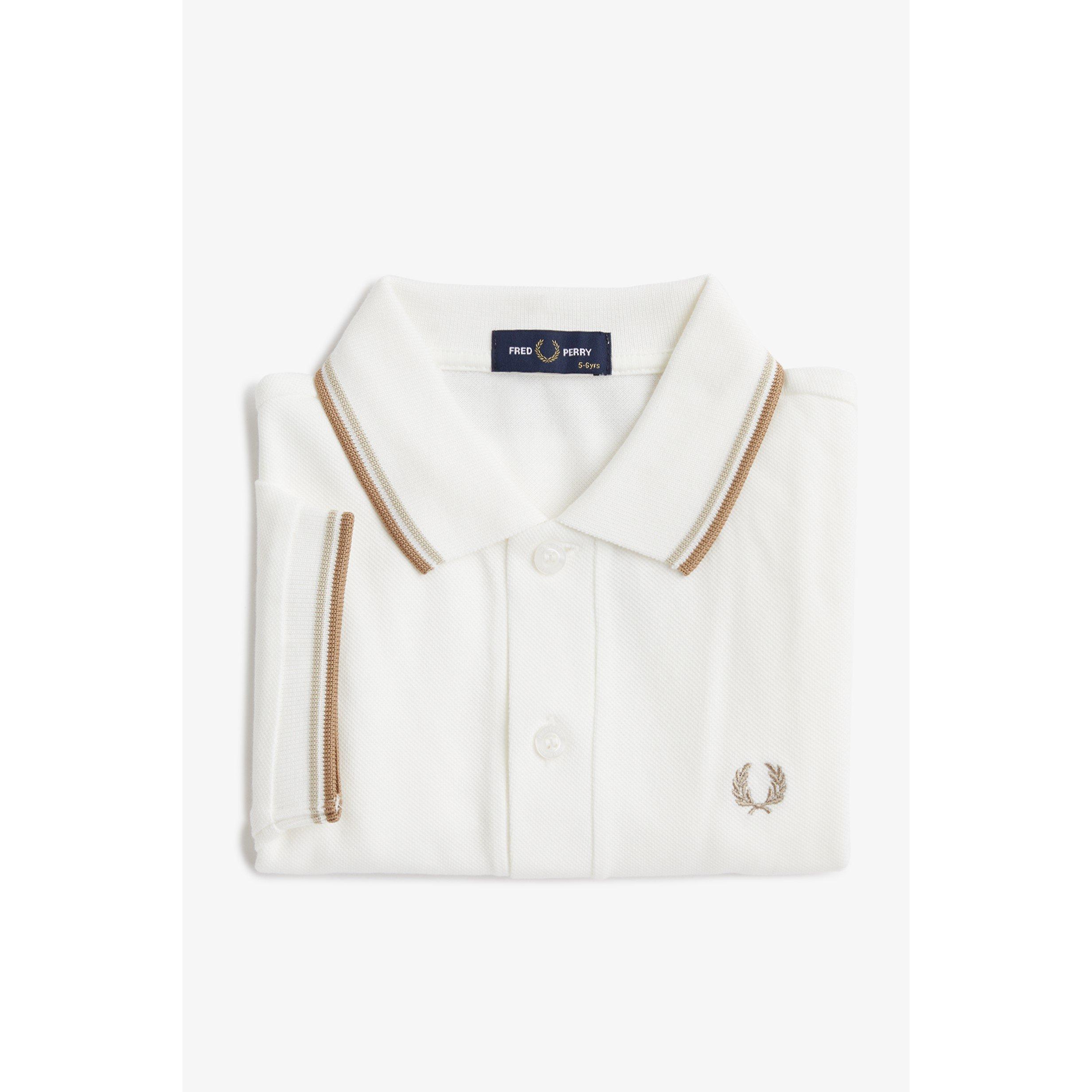 Snow White T60 - Fred Perry - Junior Twin Tipped Polo Shirt - 3