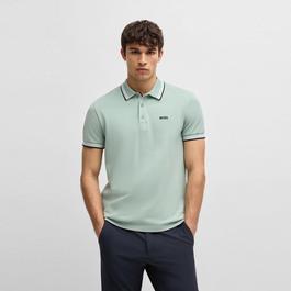 Boss Men's HBG Paddy Polo Shirt with Contrast Tipping