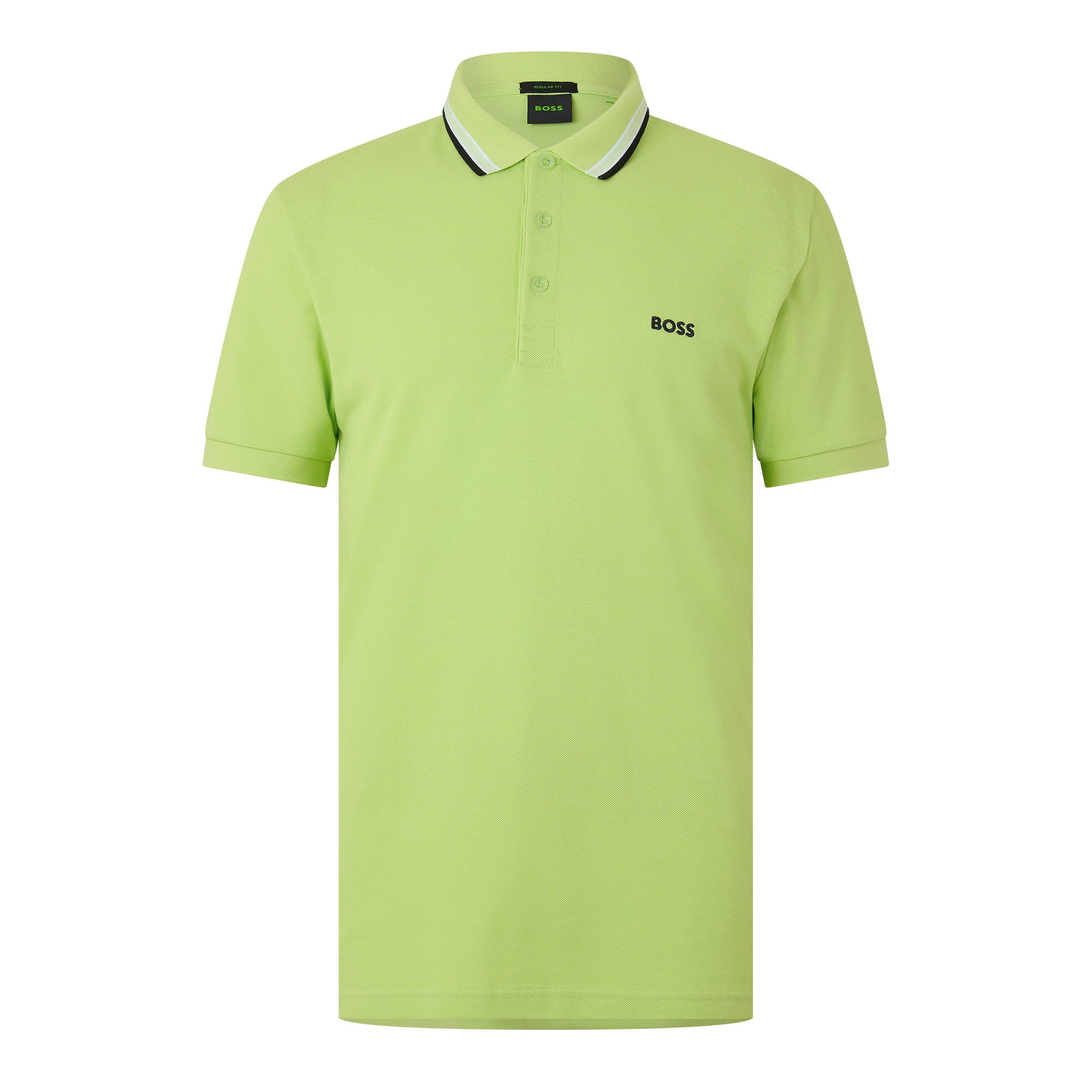 Boss Mens BOSS GREEN Paddy Polo Shirt with Contrast Tipping