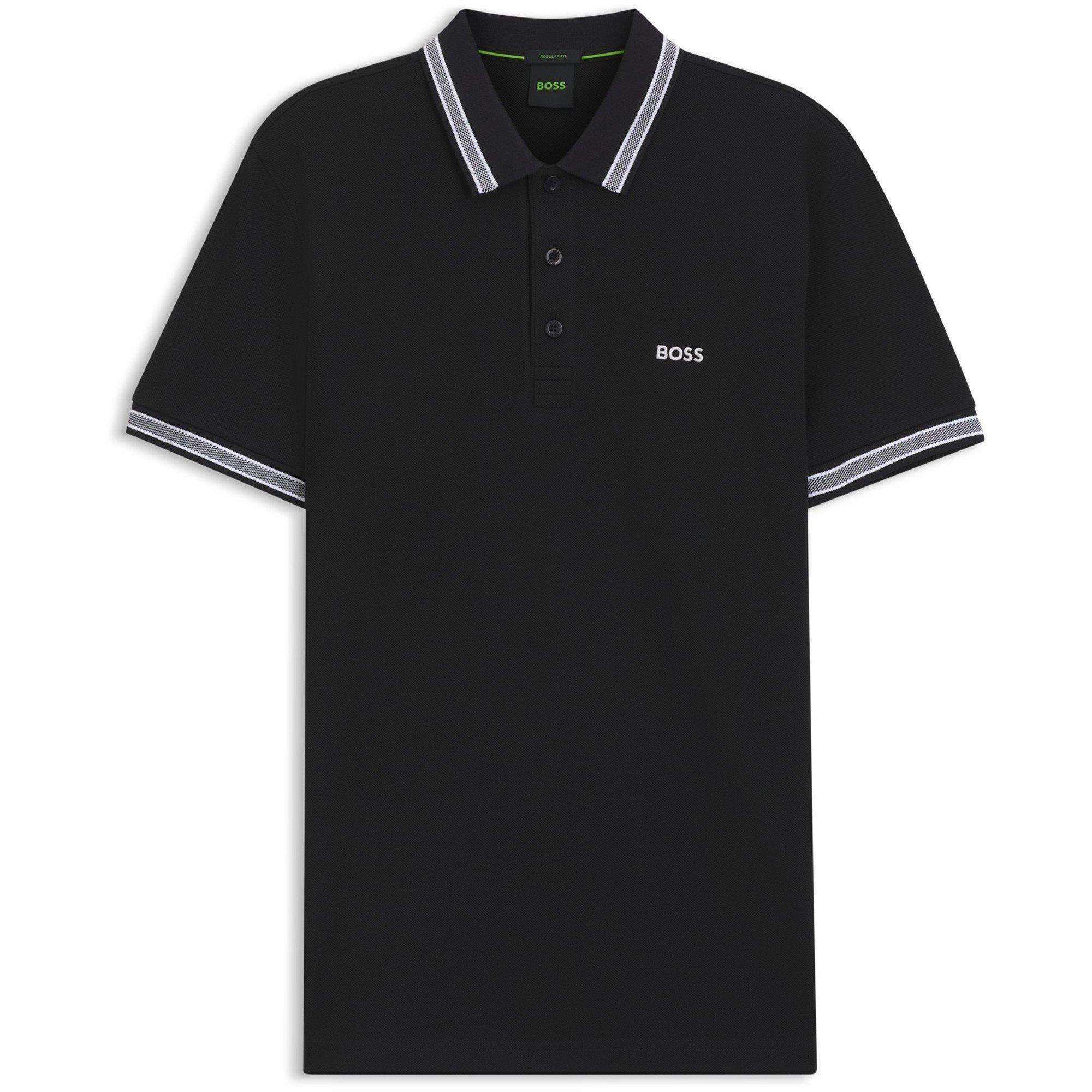 Boss Mens BOSS GREEN Paddy Polo Shirt with Contrast Tipping