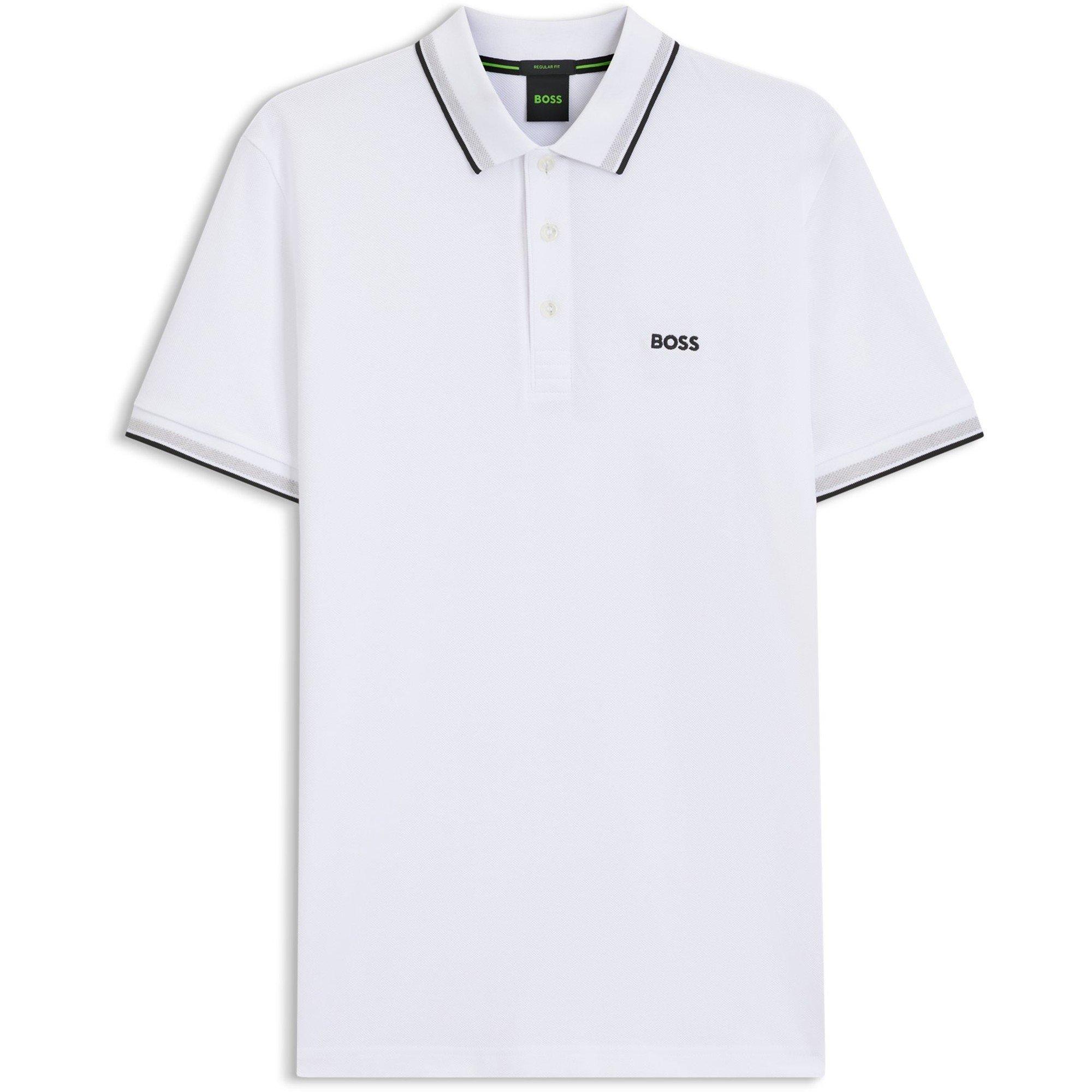 Boss Mens BOSS GREEN Paddy Polo Shirt with Contrast Tipping
