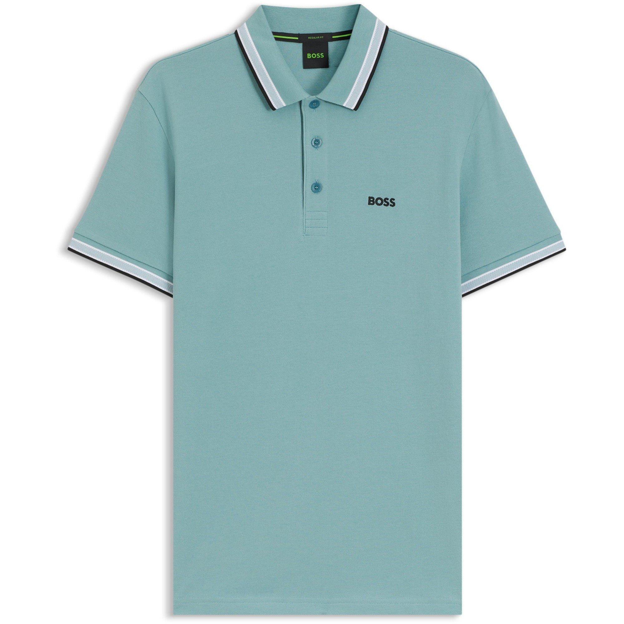 Boss Men's HBG Paddy Polo Shirt with Contrast Tipping