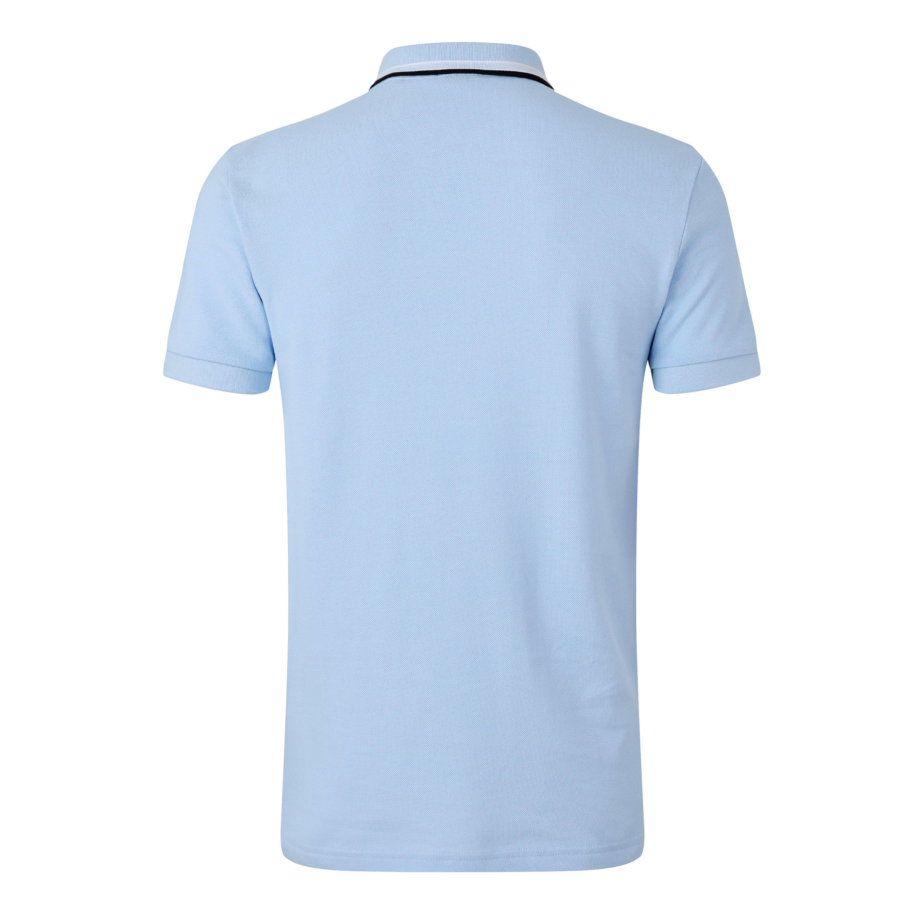 Pas Blue 450 - Boss - Mens BOSS GREEN Paddy Polo Shirt with Contrast Tipping - 2