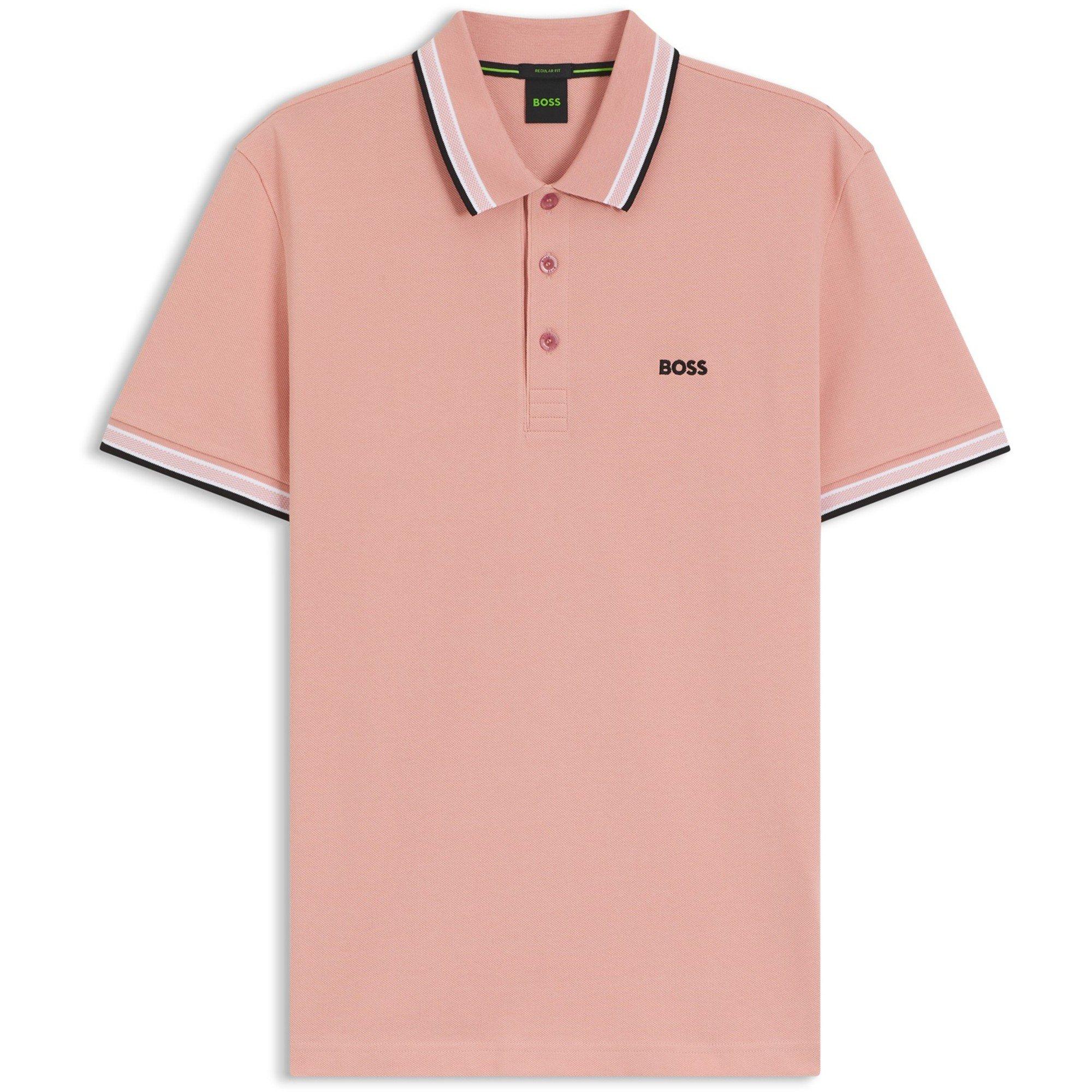 Boss Men's HBG Paddy Polo Shirt with Contrast Tipping
