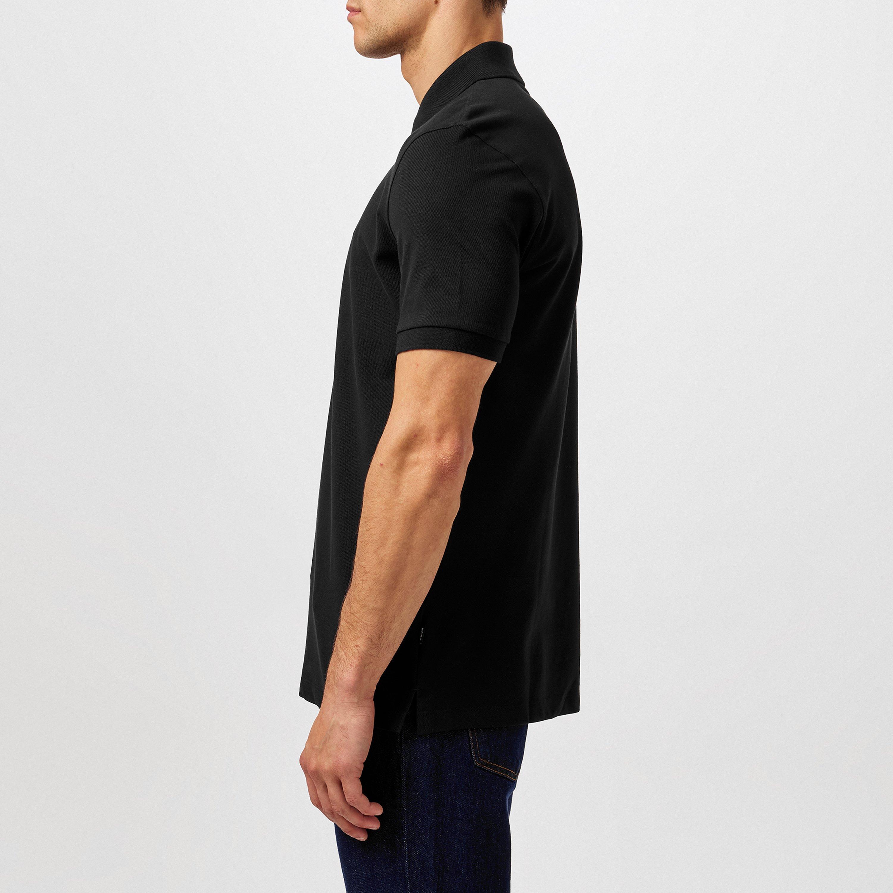 Black 001 - Boss - Mens BOSS BLACK Pallas Polo Iconic Logo Embroidered Shirt - 5