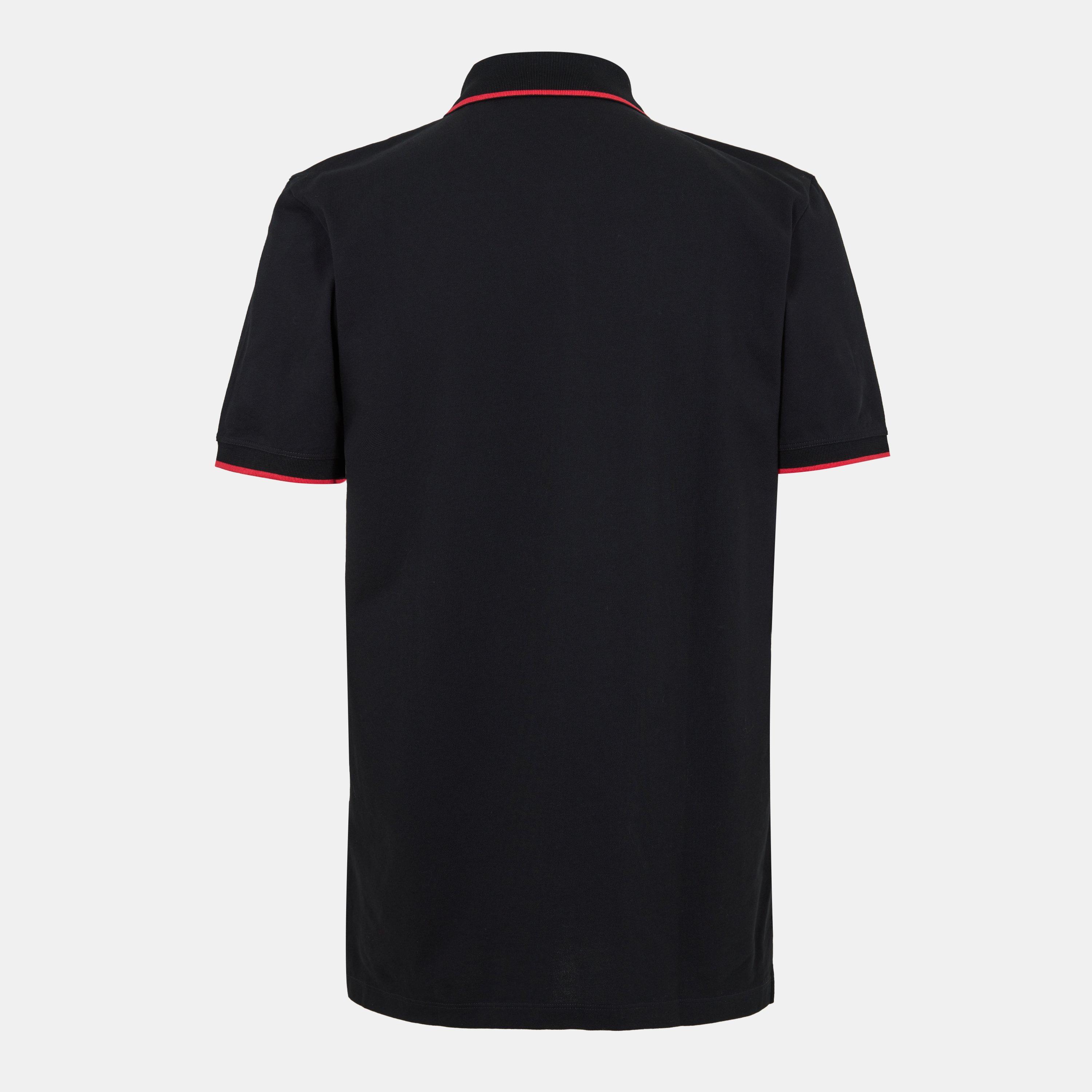 Black 001 - Hugo - Dinoso Polo Shirt - 2