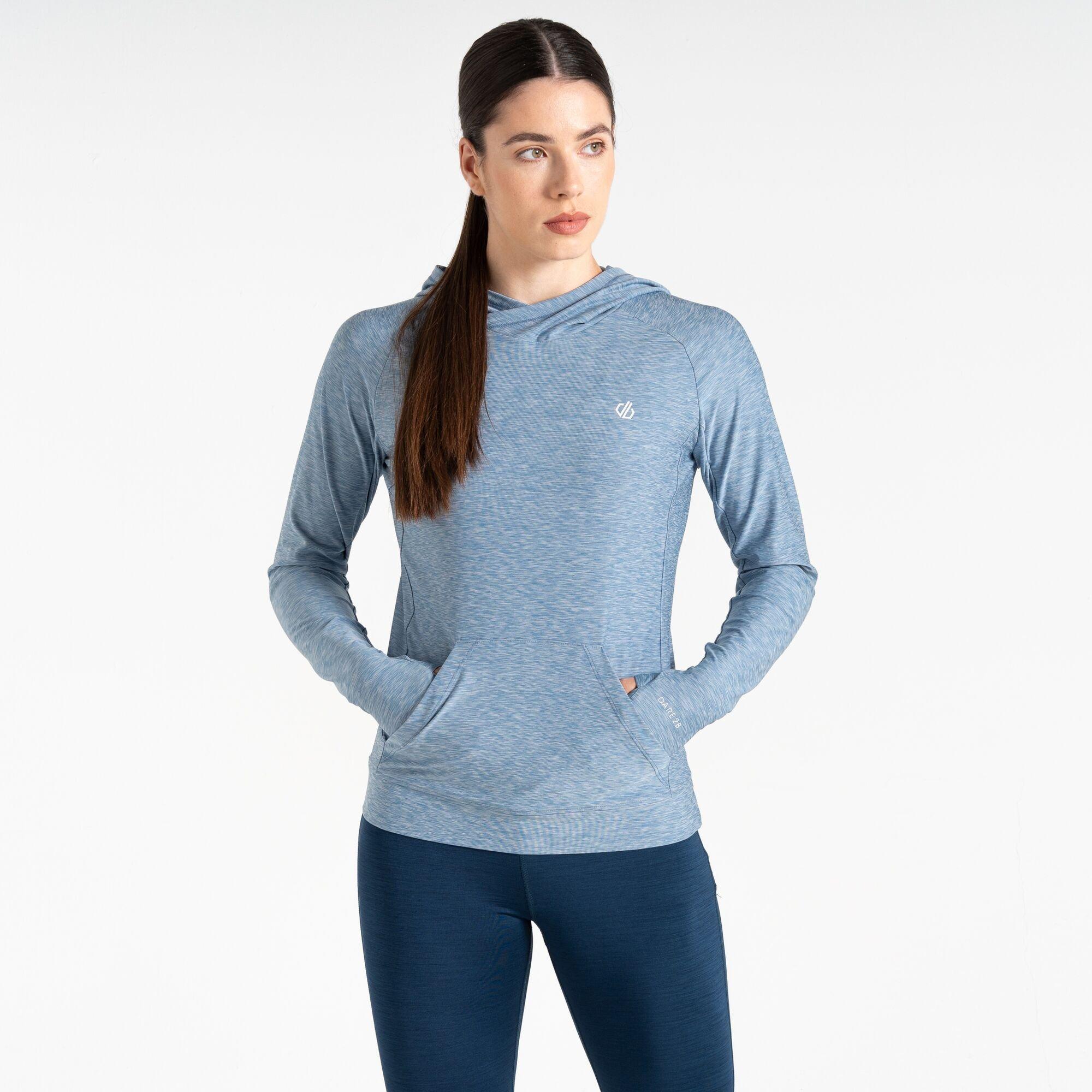 Dare 2B Women's Sprint Quick-Drying Upf 40+ Hoodie - Navy - 16