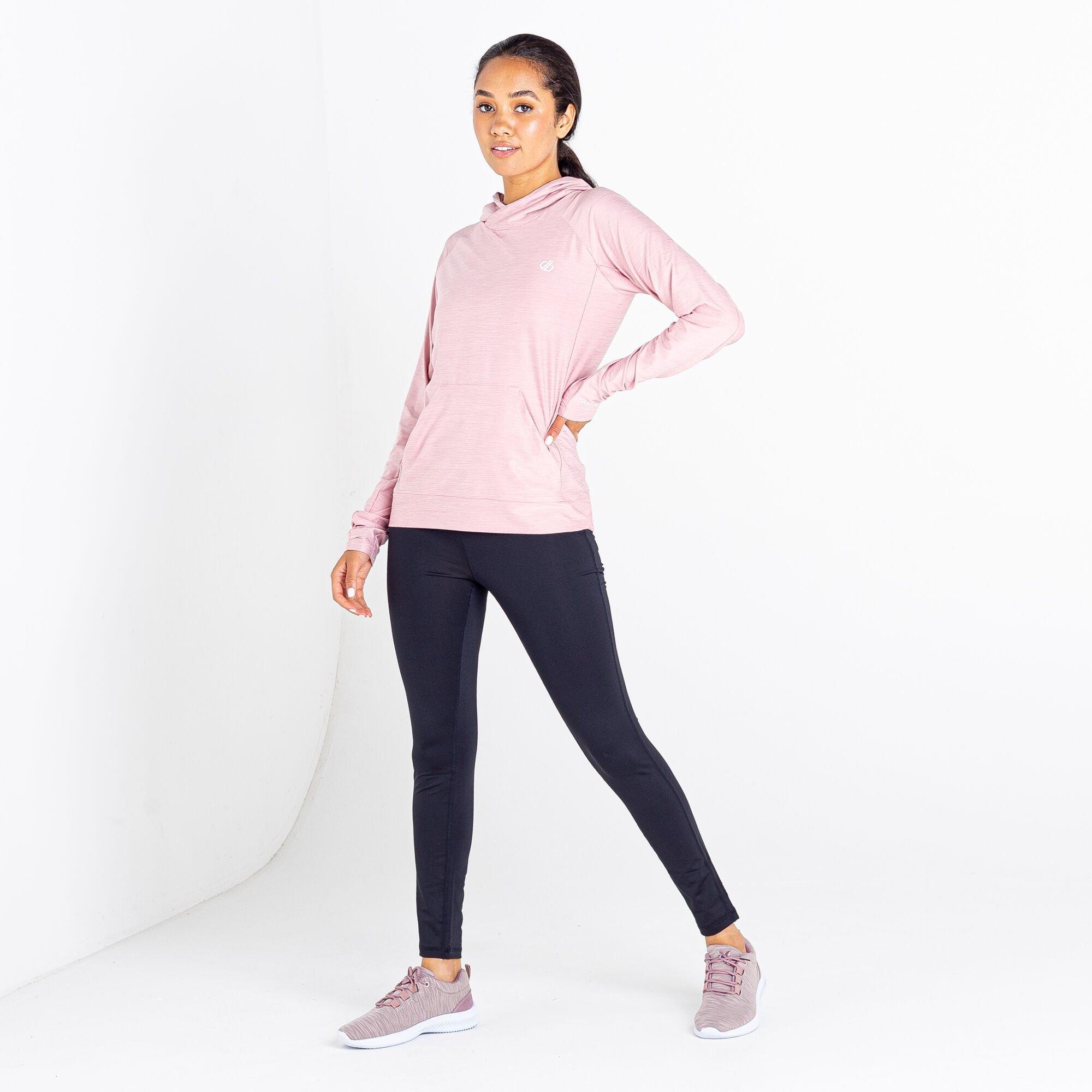Powder Pink - Dare 2b - Womens Sprint Quick-Drying UPF 40+ Hoodie - 3