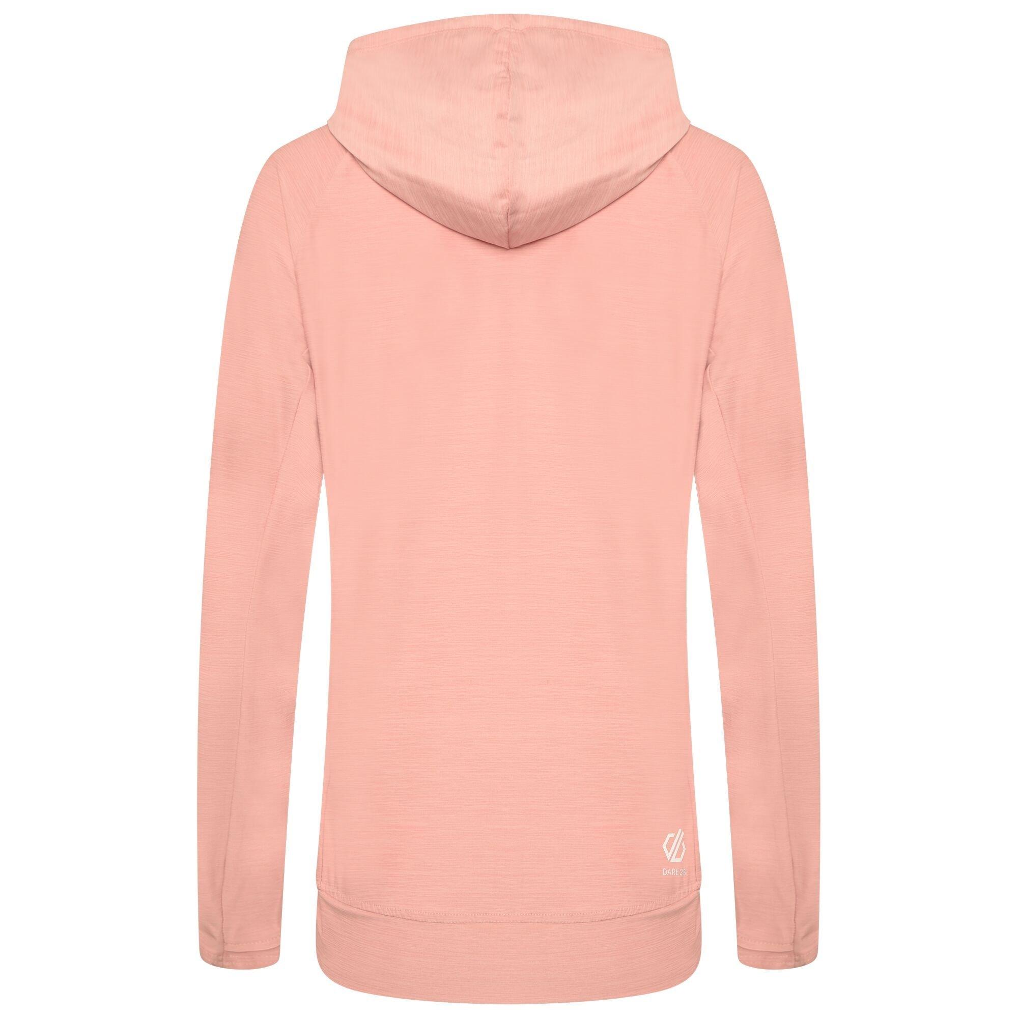 Powder Pink - Dare 2b - Womens Sprint Quick-Drying UPF 40+ Hoodie - 8