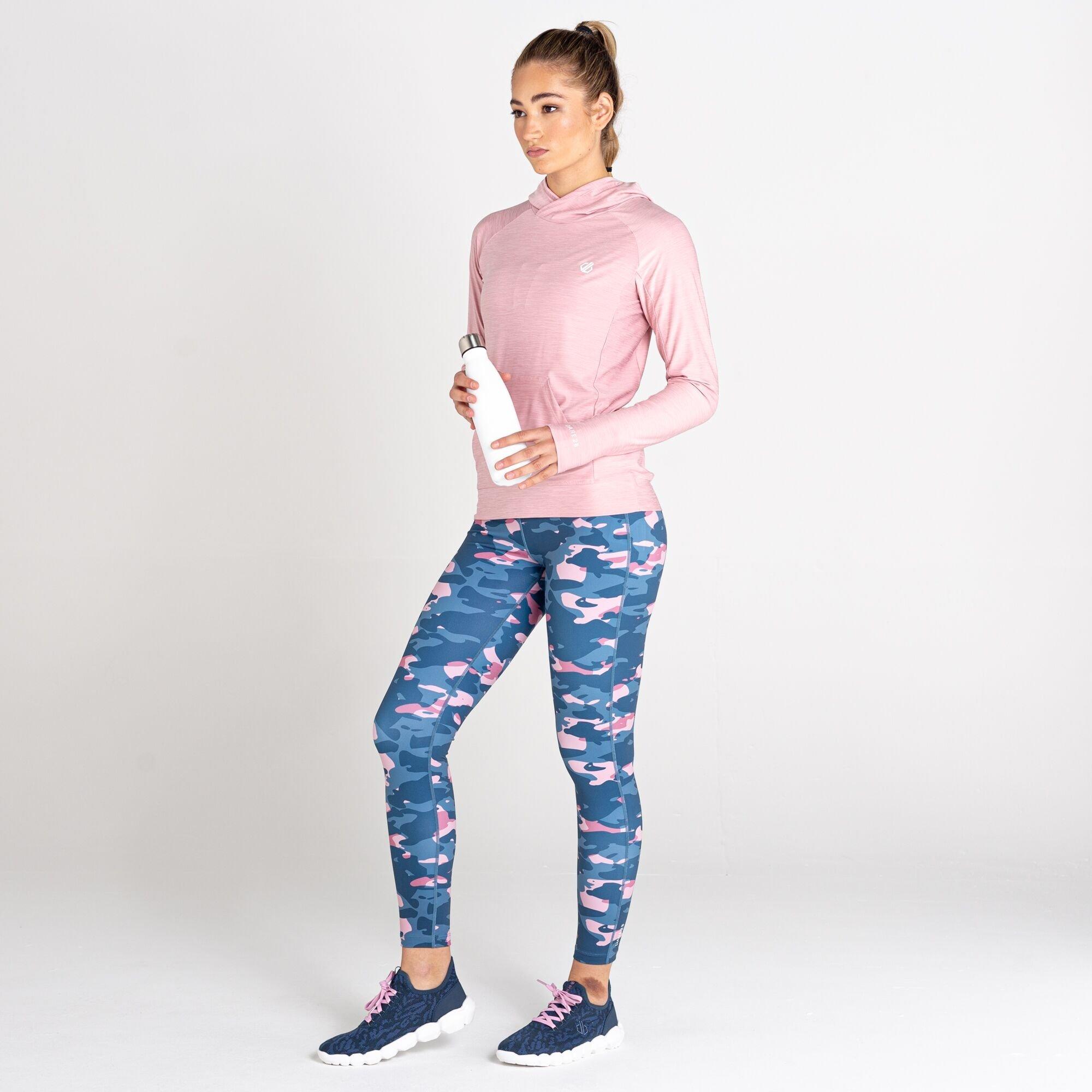 Powder Pink - Dare 2b - Womens Sprint Quick-Drying UPF 40+ Hoodie - 10