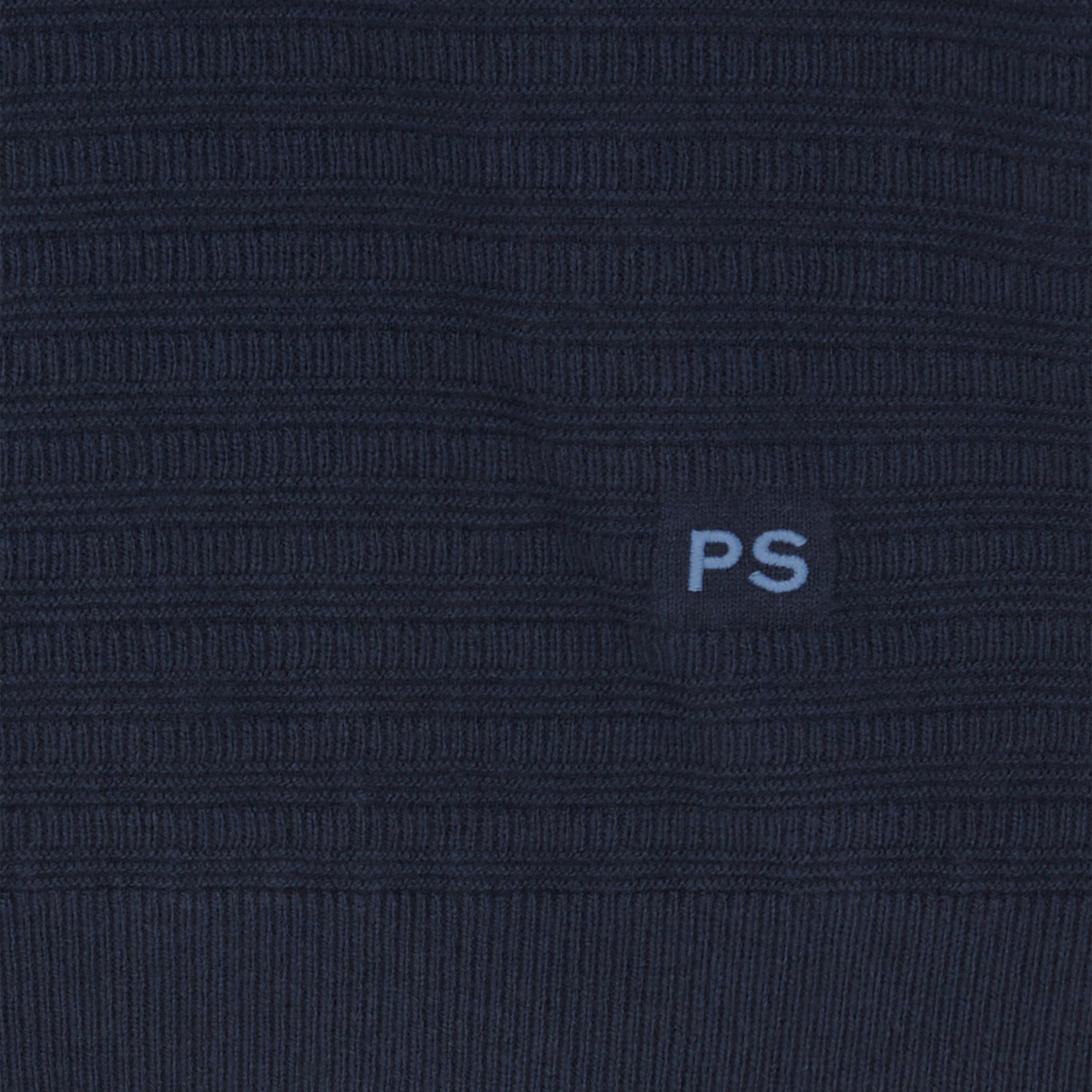 Blue 49 - PS Paul Smith - PS Knit LS Polo Sn54 - 6