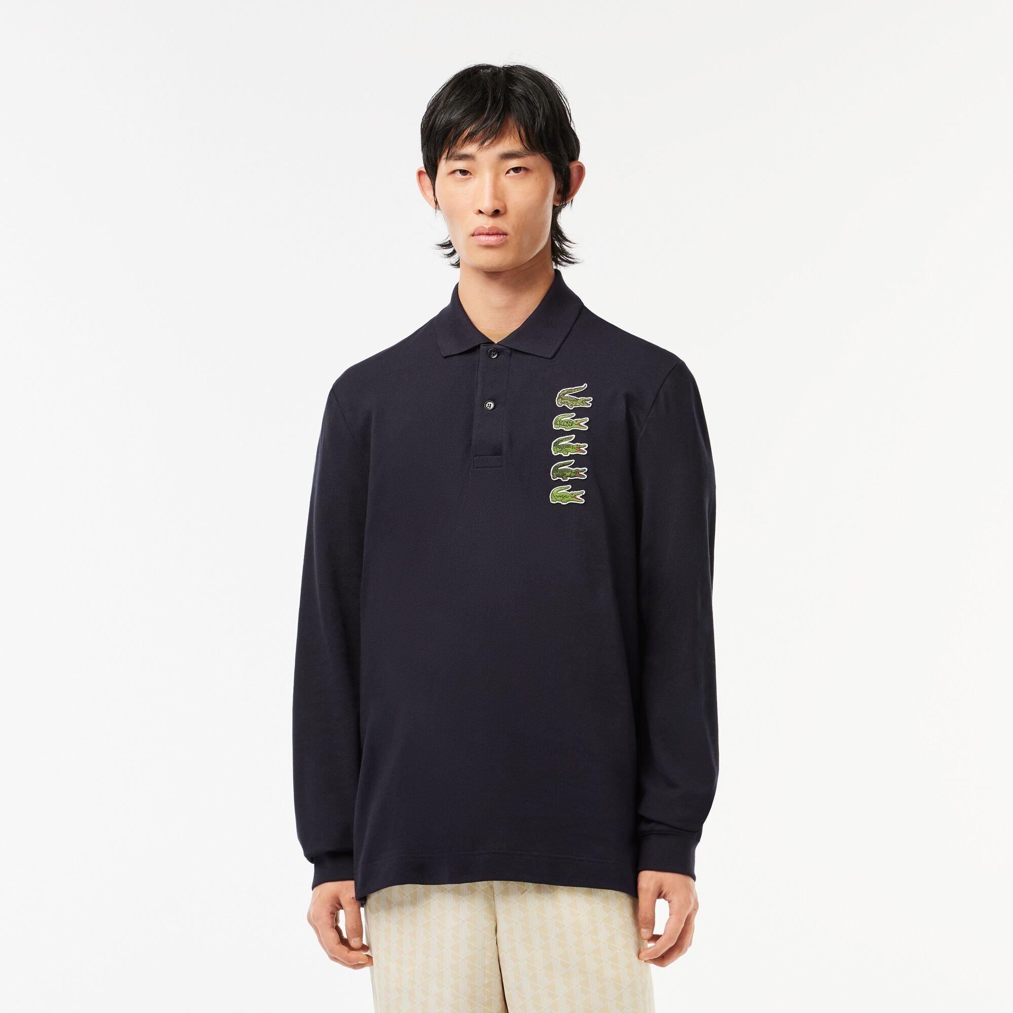 Lacoste Men's Long-Sleeve Polo Shirt