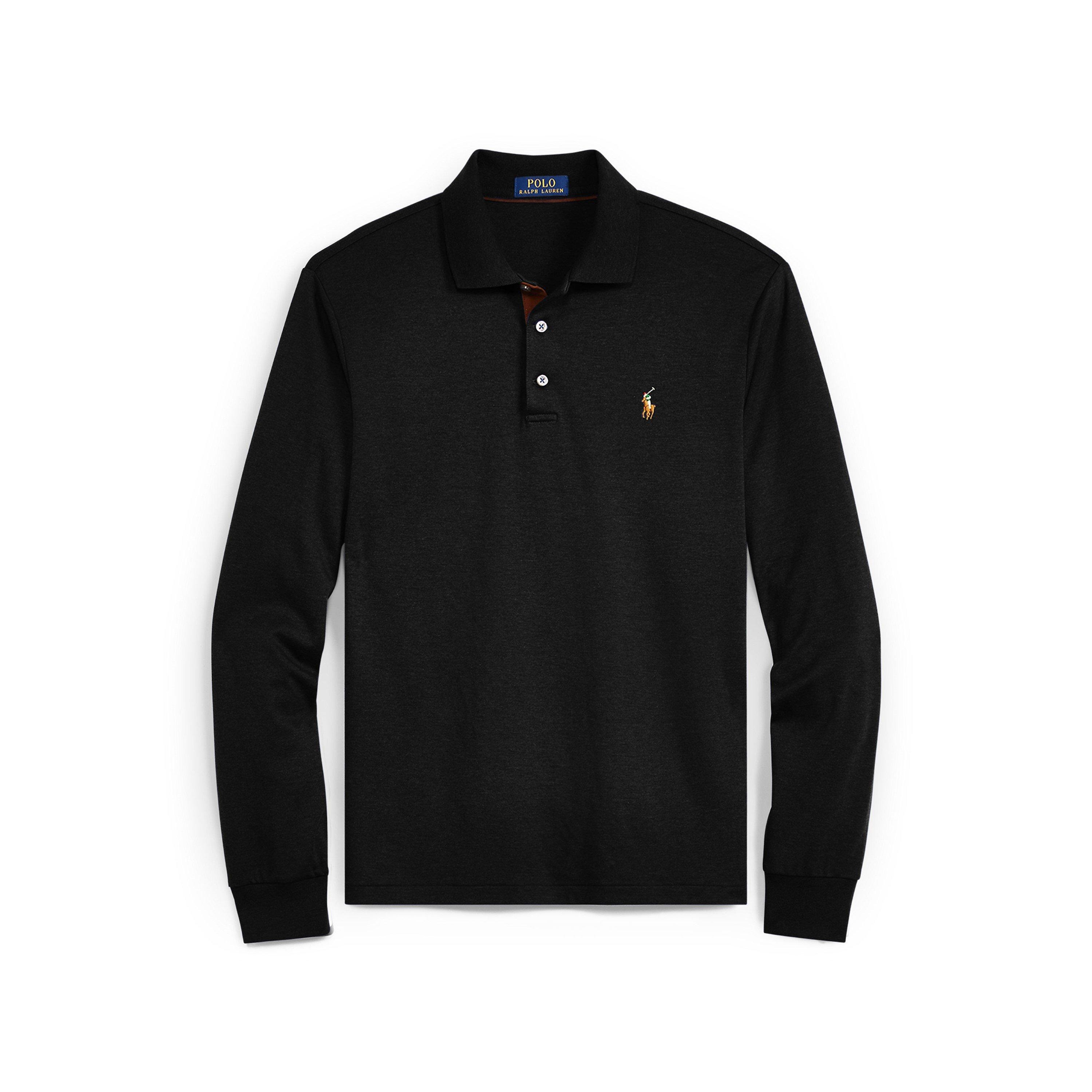 Polo Ralph Lauren Pima Polo Shirt - Polo Black - S