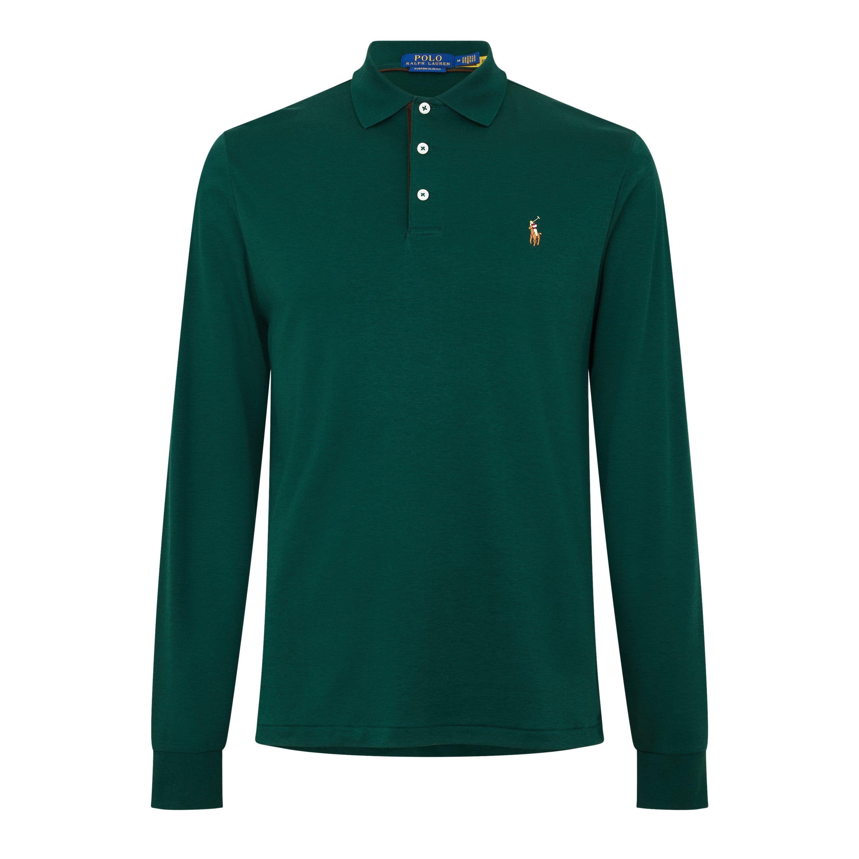 Polo Ralph Lauren Pima Polo Shirt - Vintage Pine - XL