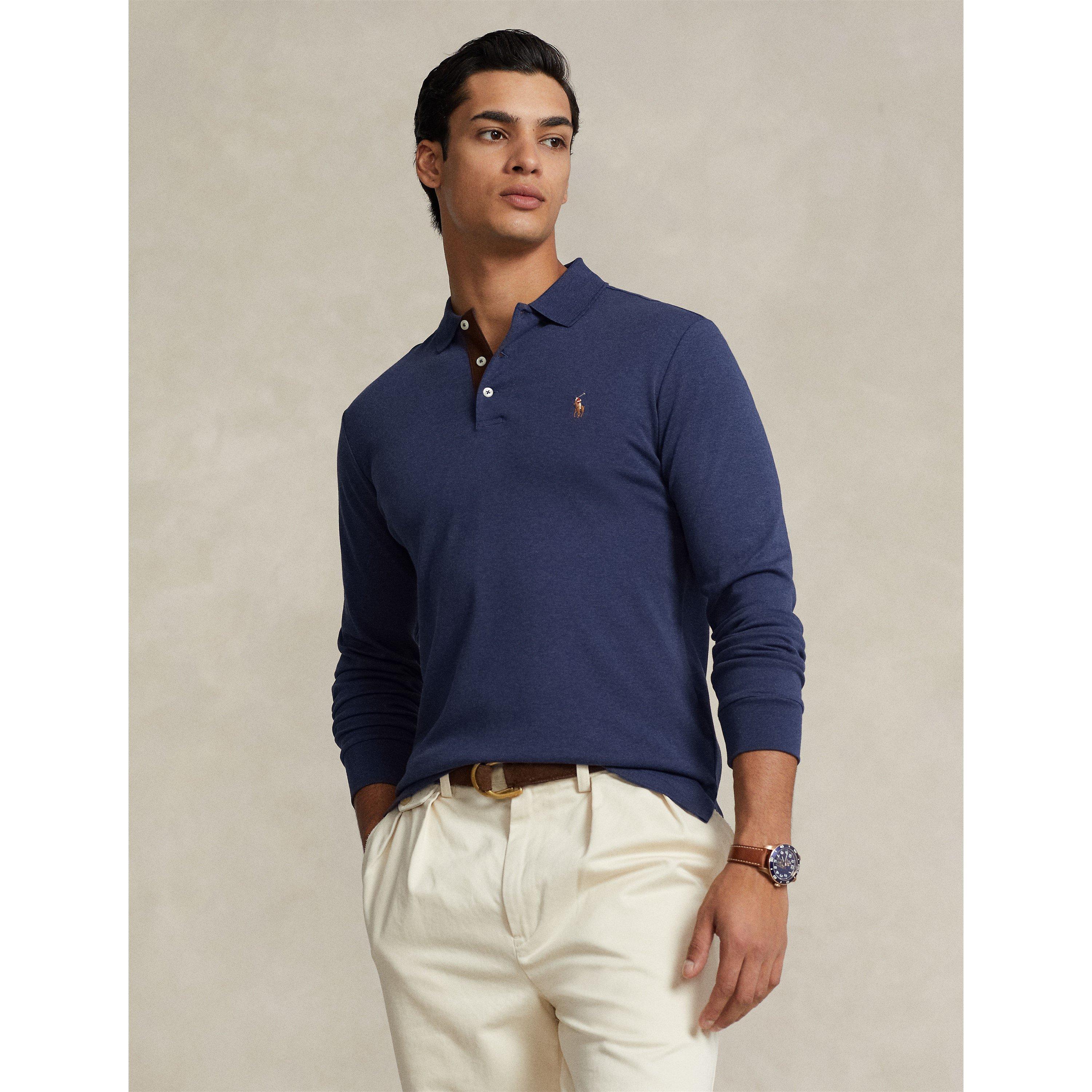 Spring Navy - Polo Ralph Lauren - Pima Polo Shirt - 2