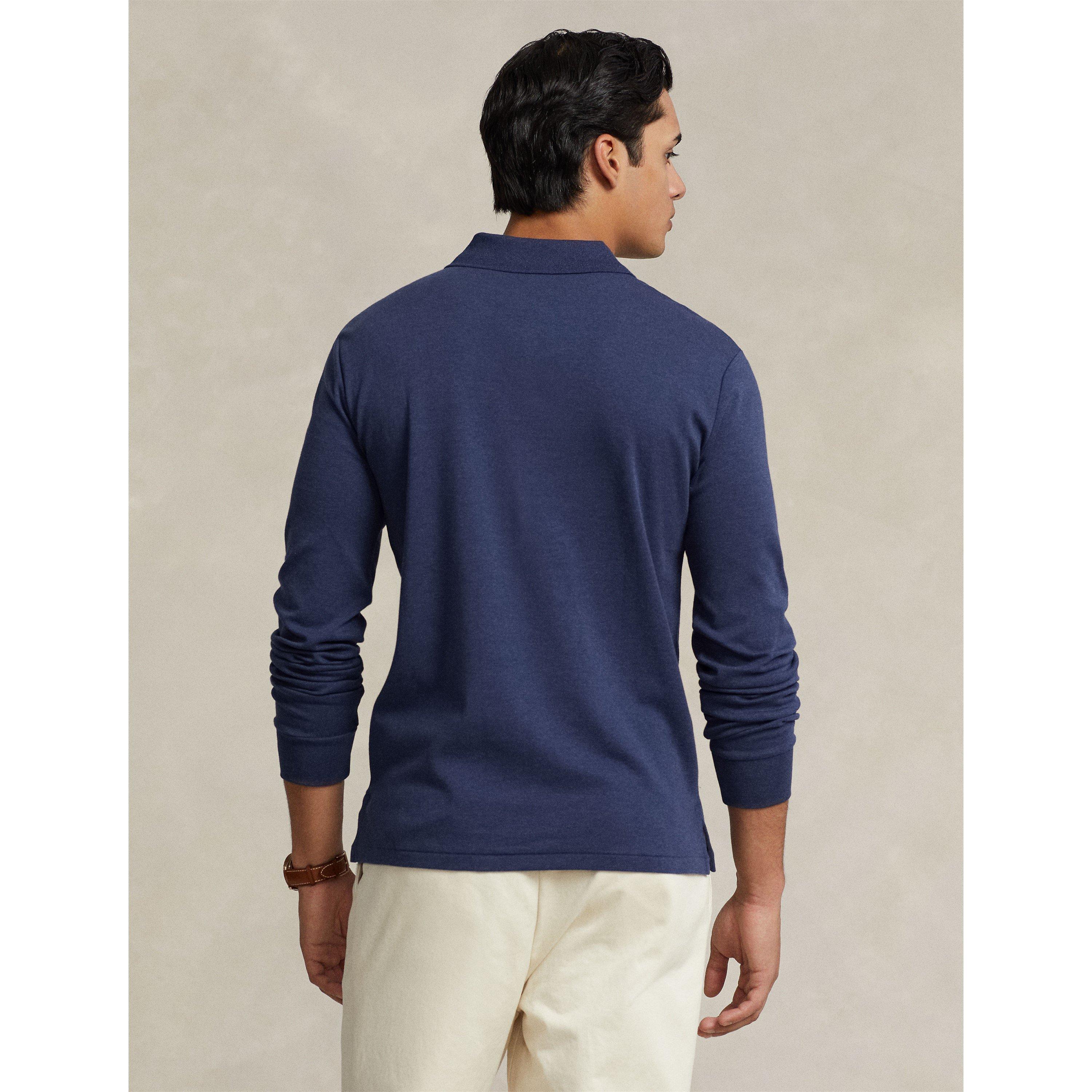 Spring Navy - Polo Ralph Lauren - Pima Polo Shirt - 3