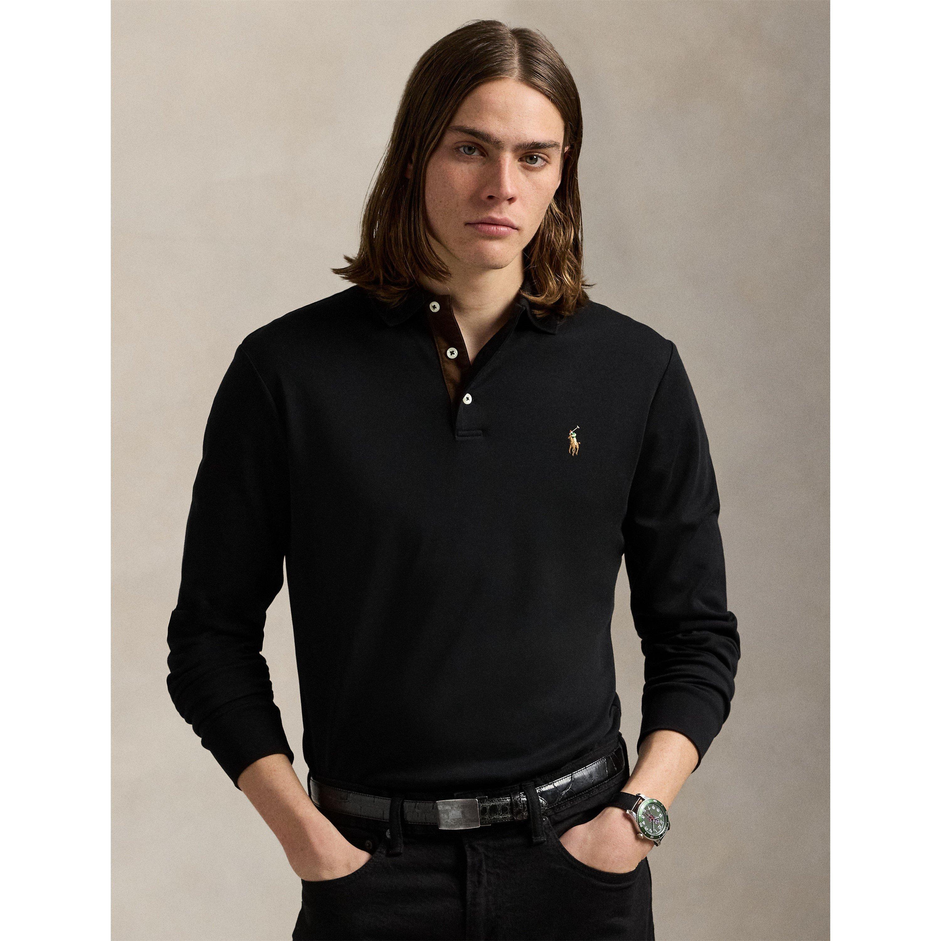 Polo Black - Polo Ralph Lauren - Pima Polo Shirt - 2