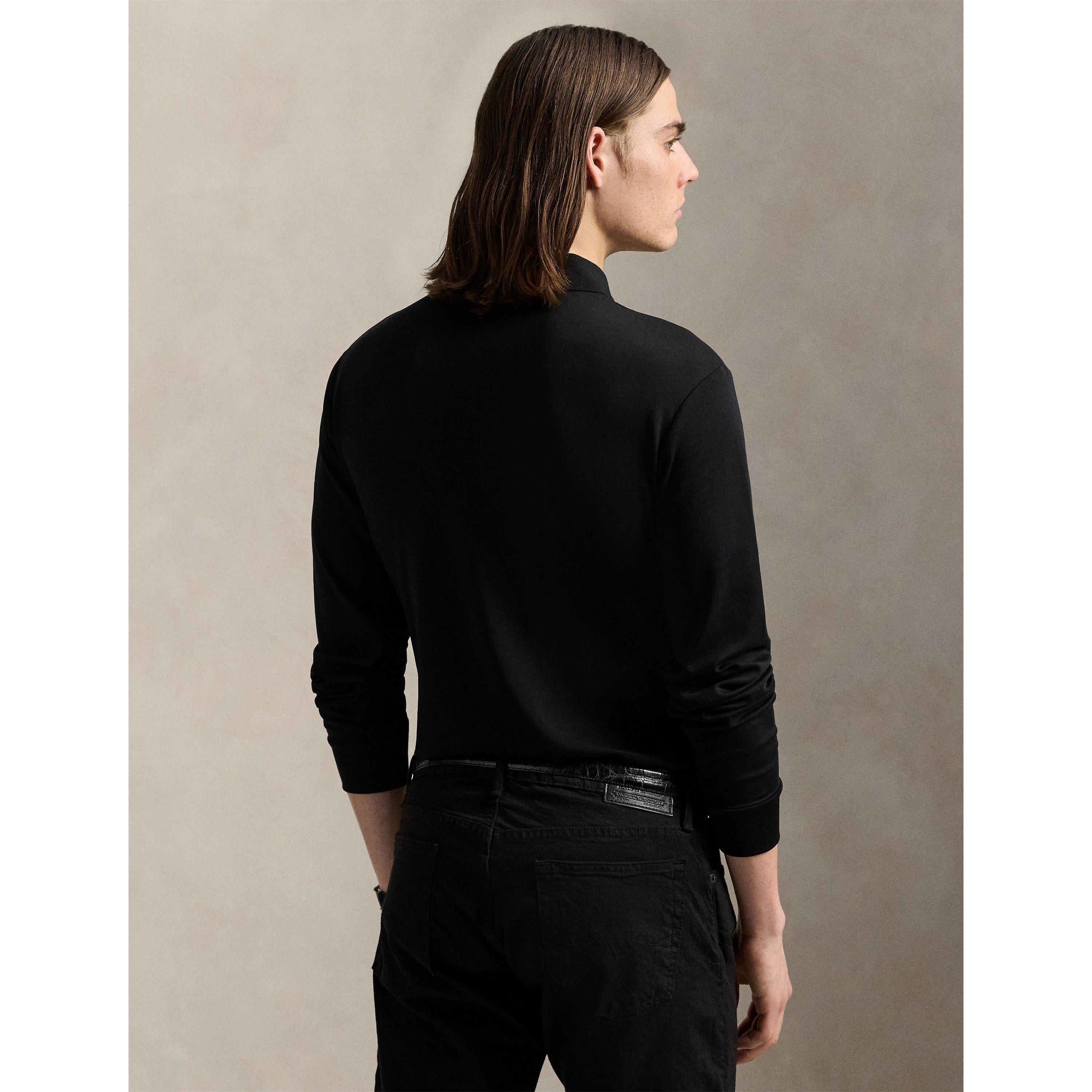 Polo Black - Polo Ralph Lauren - Pima Polo Shirt - 3