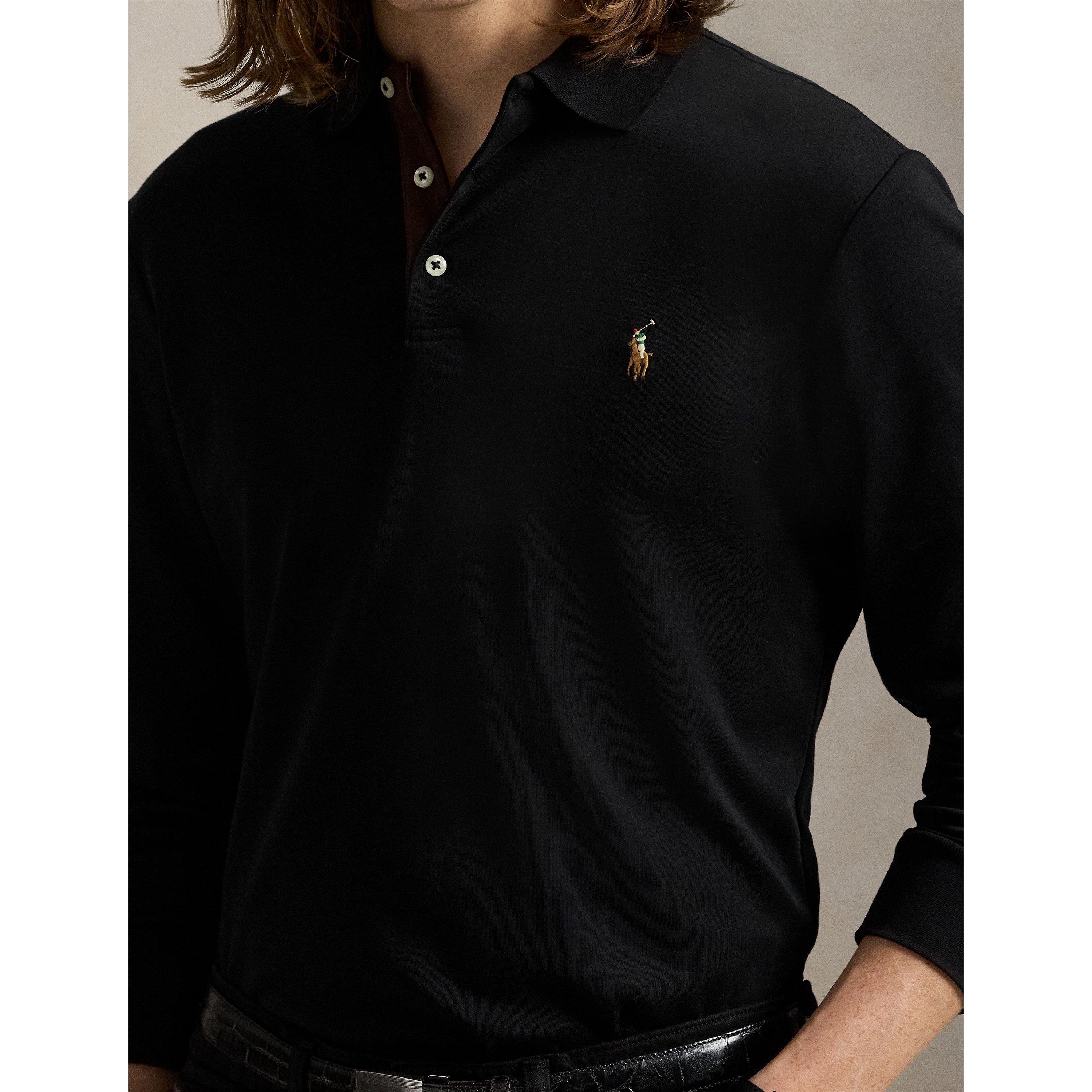 Polo Black - Polo Ralph Lauren - Pima Polo Shirt - 4