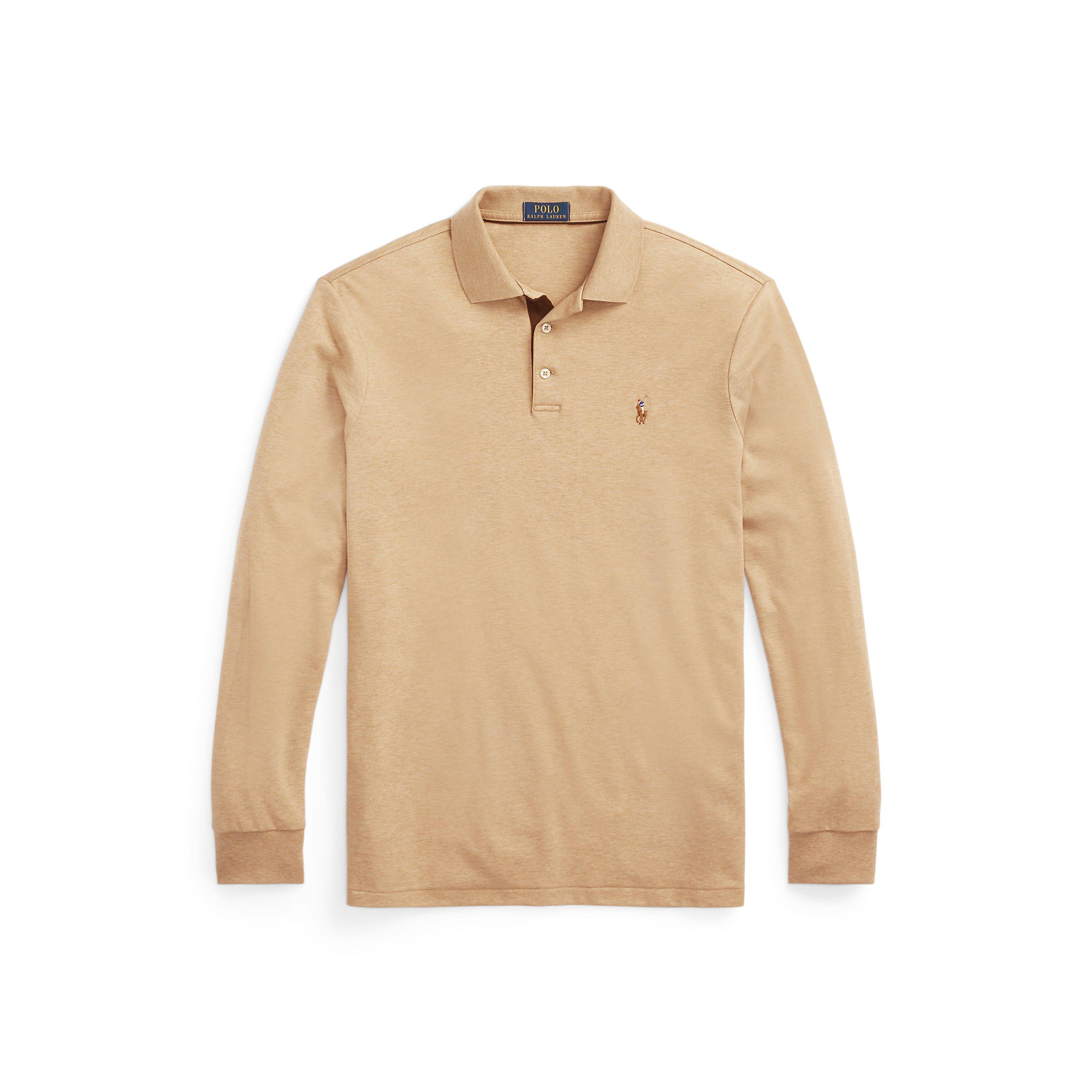 Ralph lauren pima long sleeve polo hotsell