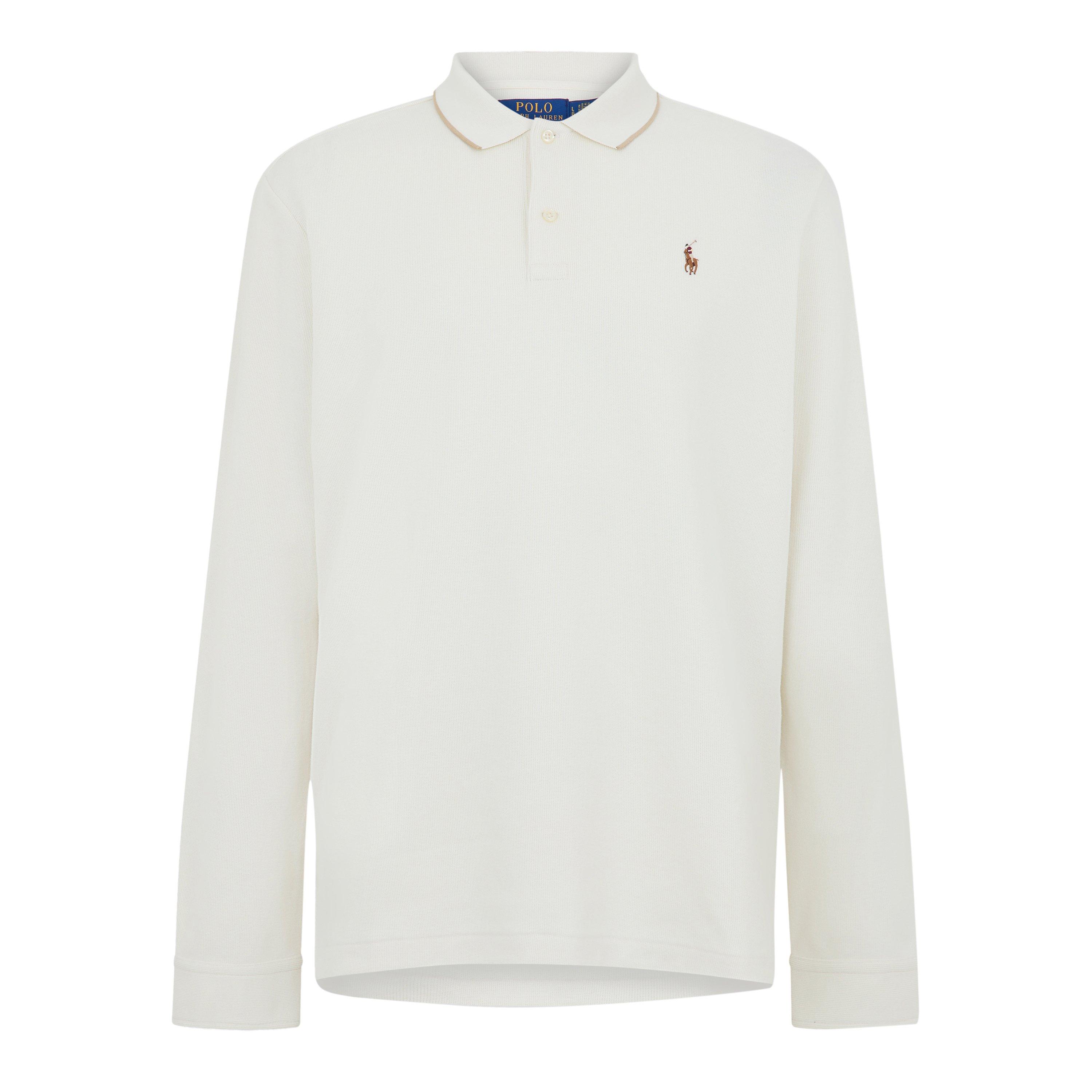 Parchment Cream - Polo Ralph Lauren - Men's Long Sleeve Shirt - 1