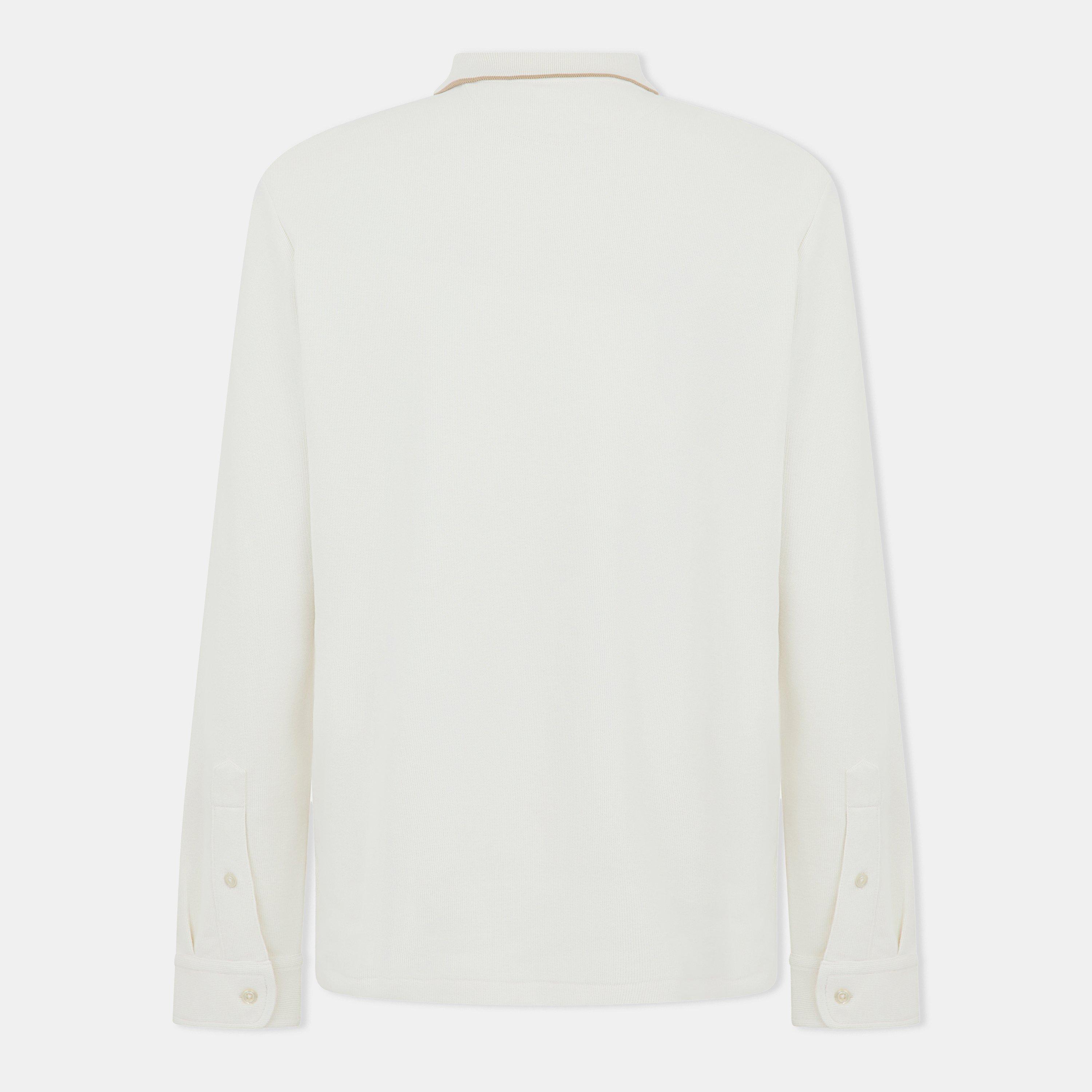 Parchment Cream - Polo Ralph Lauren - Men's Long Sleeve Shirt - 2