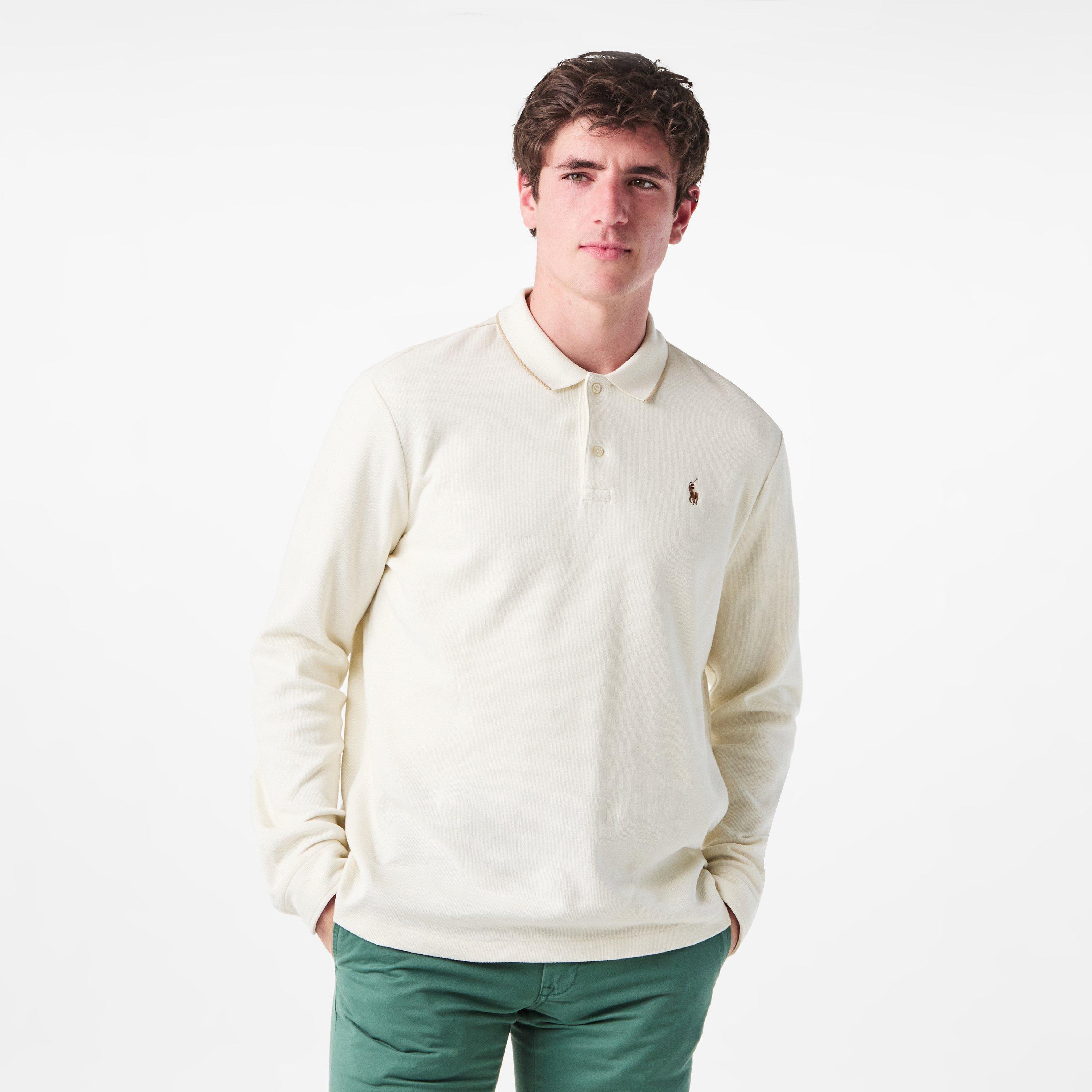 Parchment Cream - Polo Ralph Lauren - Men's Long Sleeve Shirt - 3