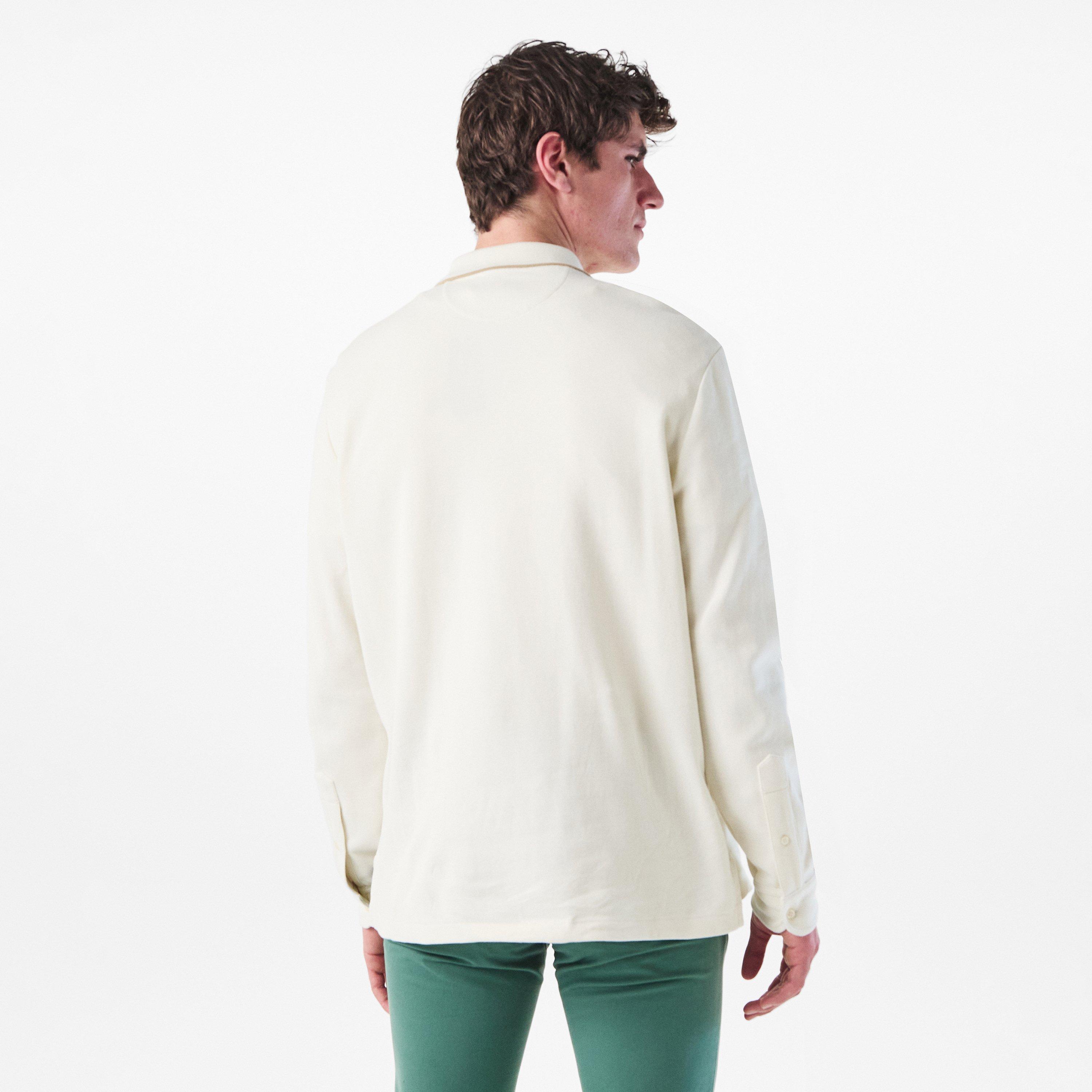 Parchment Cream - Polo Ralph Lauren - Men's Long Sleeve Shirt - 4