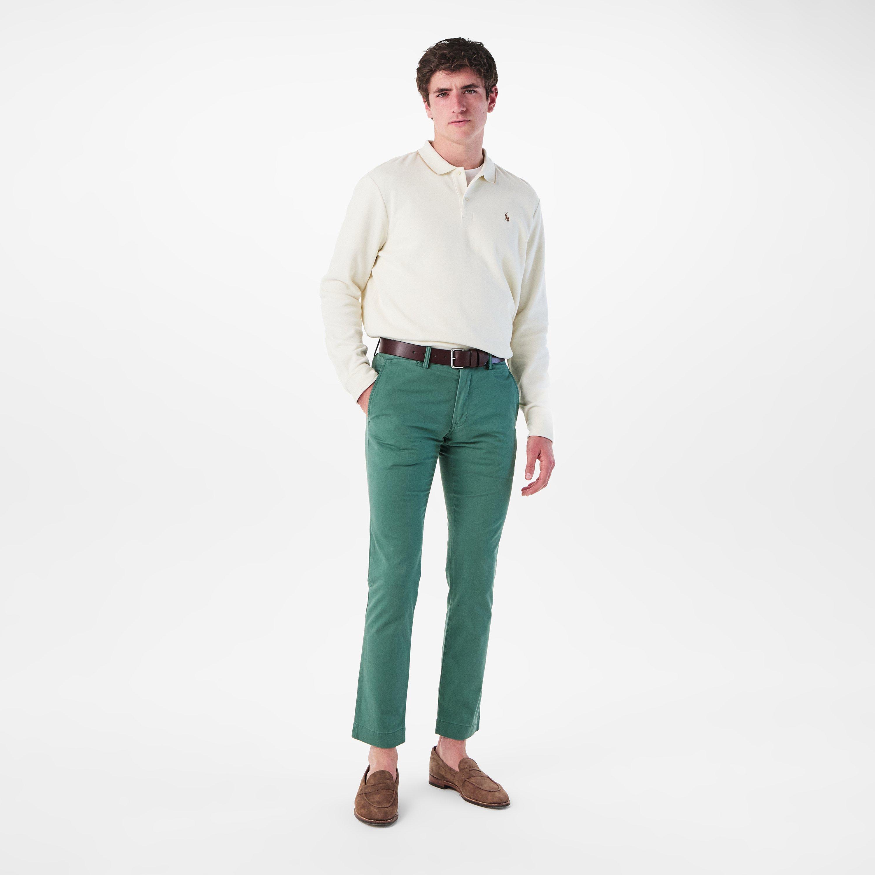 Parchment Cream - Polo Ralph Lauren - Men's Long Sleeve Shirt - 6