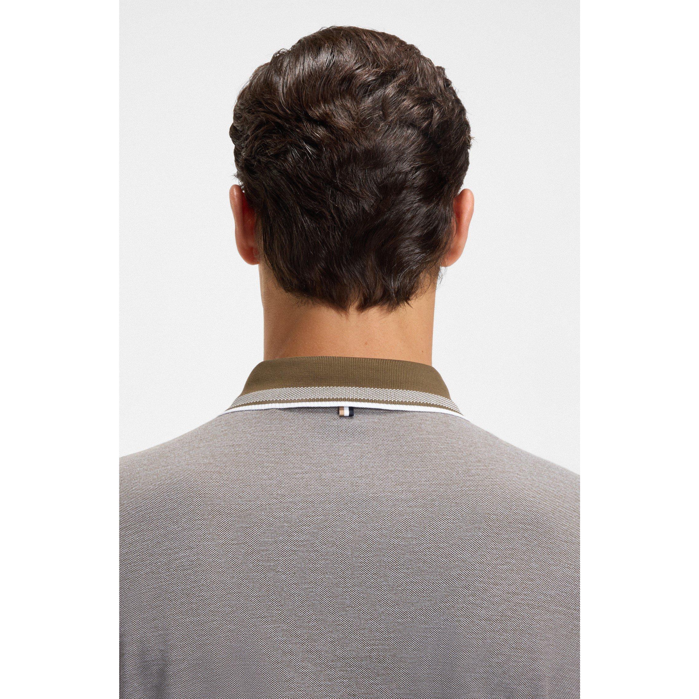 Open Green 342 - Boss - Pittman Long Sleeve Polo Shirt - 3