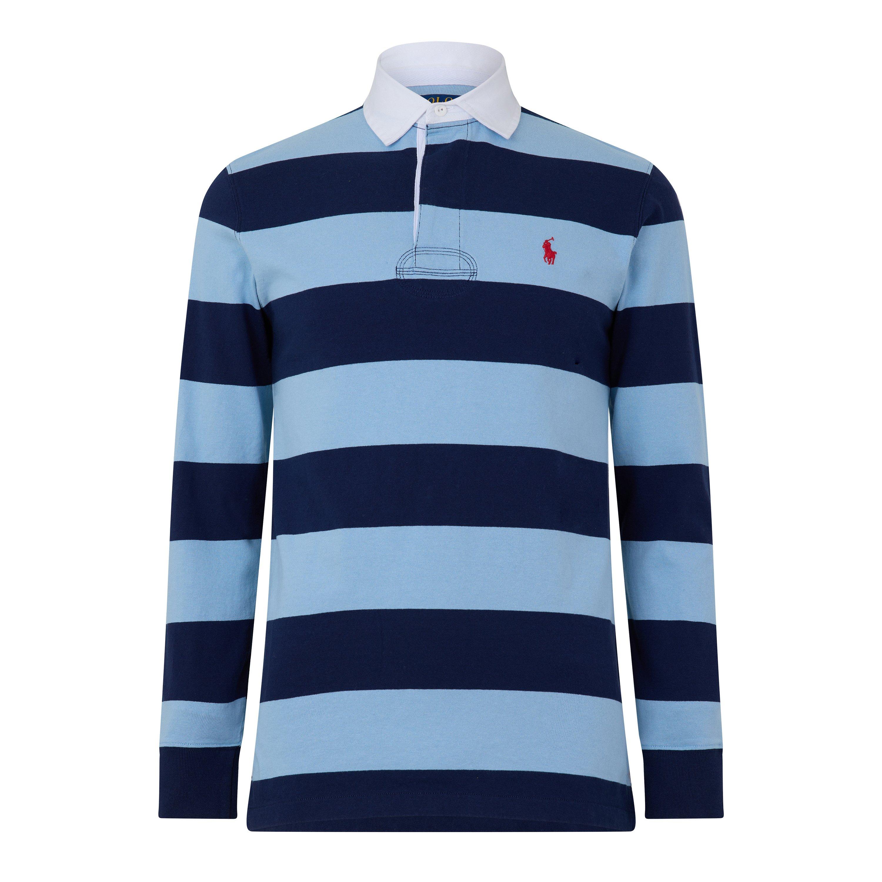 P Blue / Navy - Polo Ralph Lauren - Polo Icon Rugby Shrt Sn99 - 1