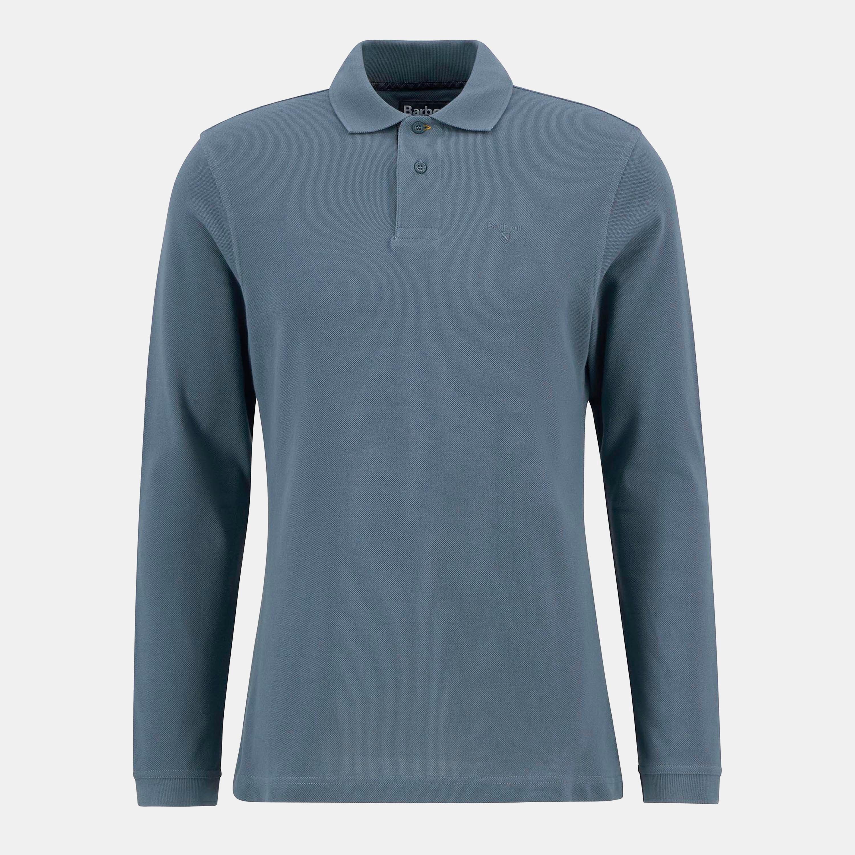 Barbour Mens Long Sleeve Polo Shirt