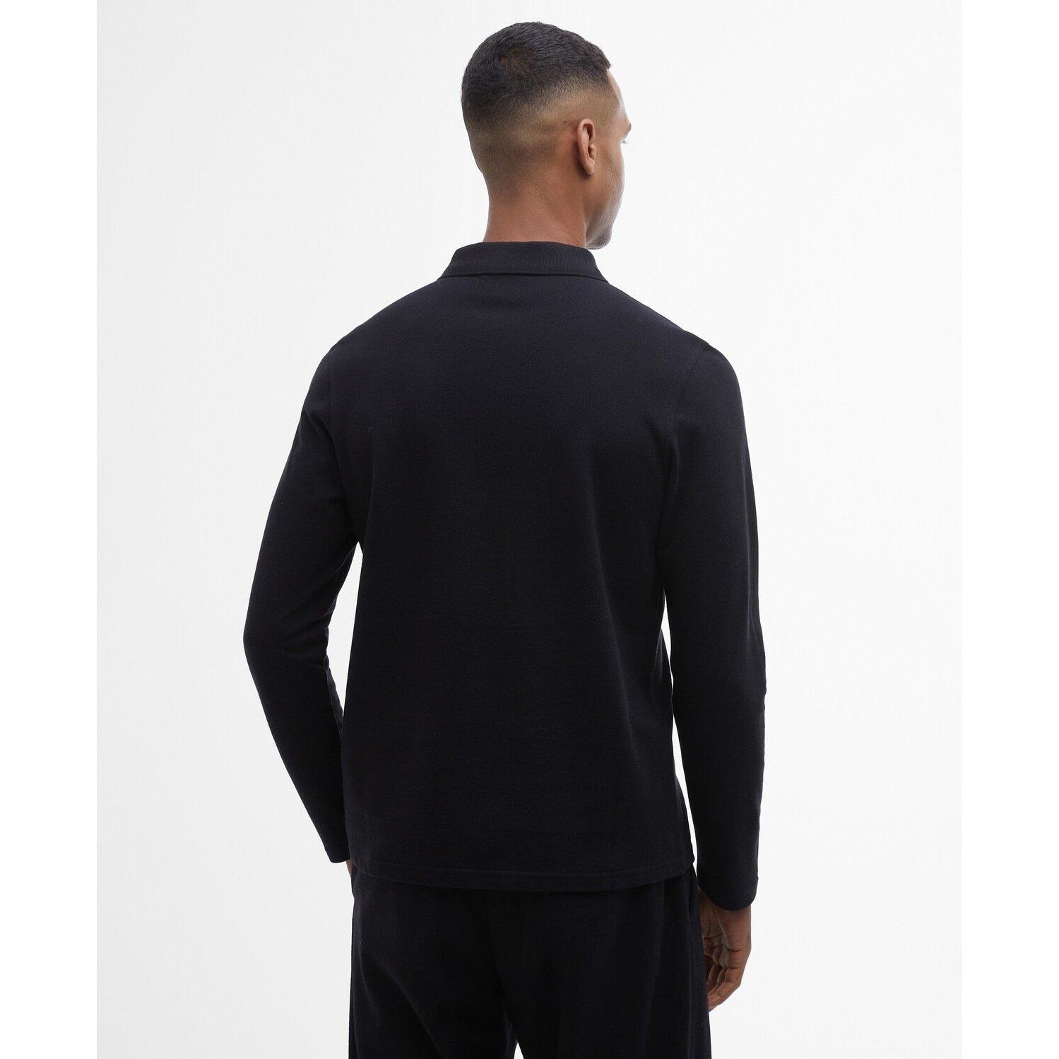 Black BK11 - Barbour International - Mens Marshall Polo Shirt - 3