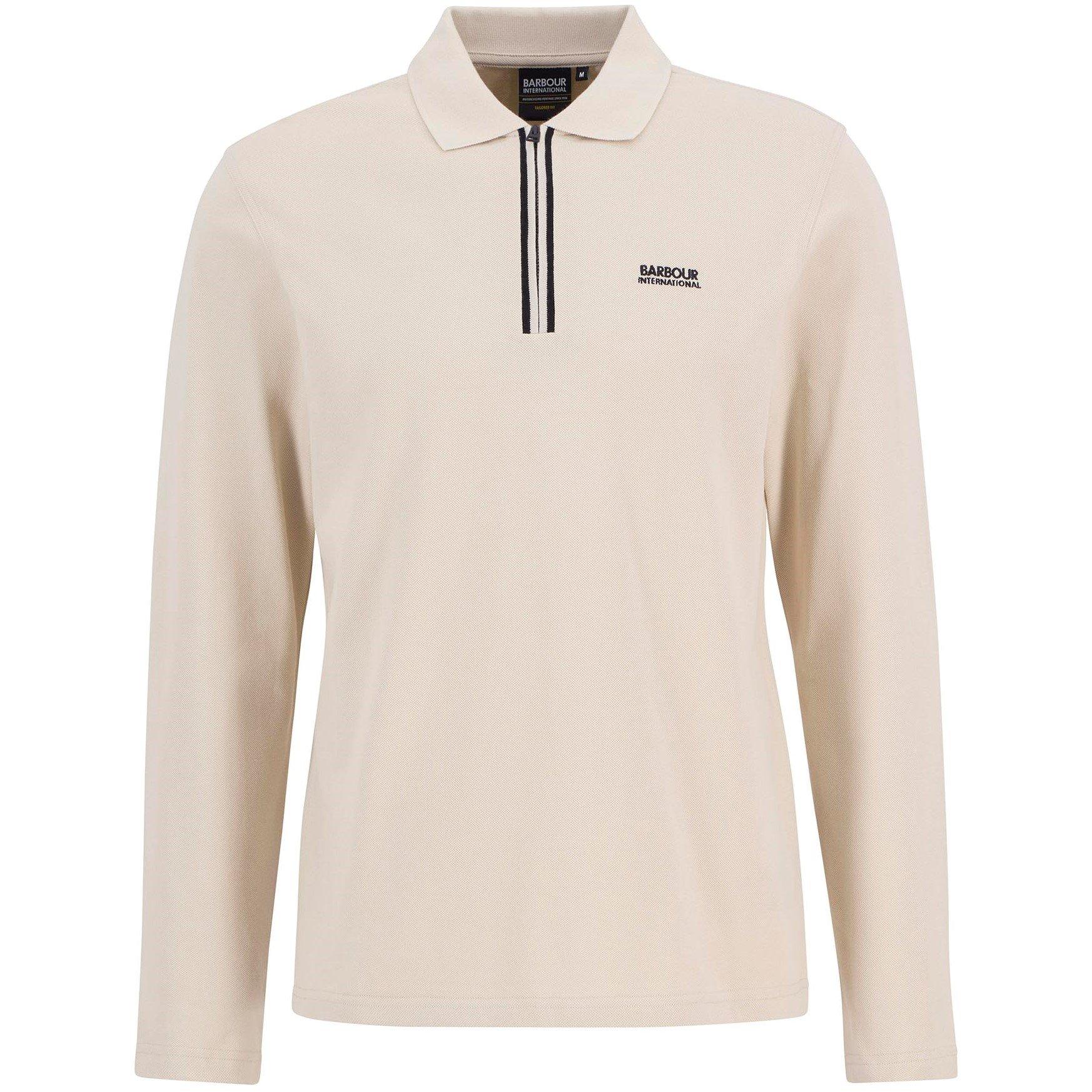Barbour International Mens Marshall Polo Shirt - Mist BE12 - M