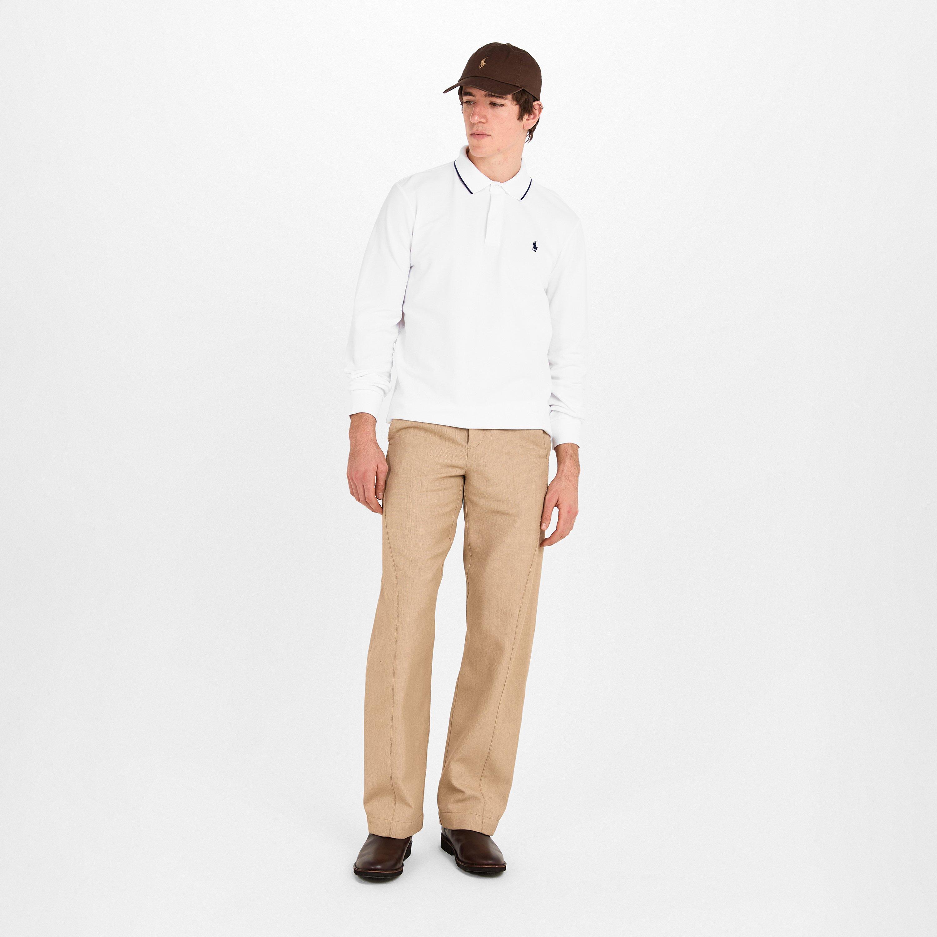 White/White - Polo Ralph Lauren - Polo TipMesh LS Polo Sn61 - 6