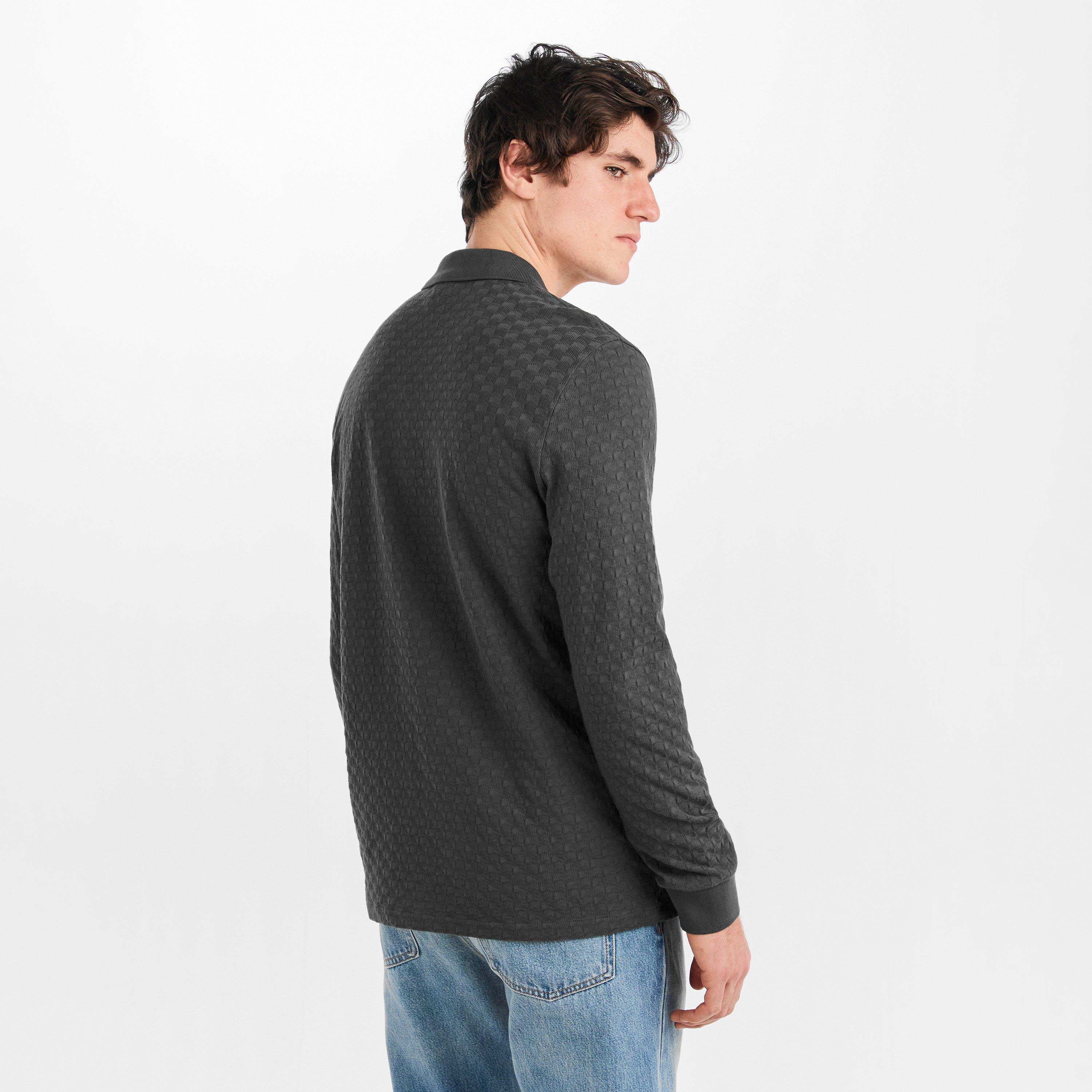 Grey 76 - PS Paul Smith - PS Bttn Waffle LS Sn61 - 4