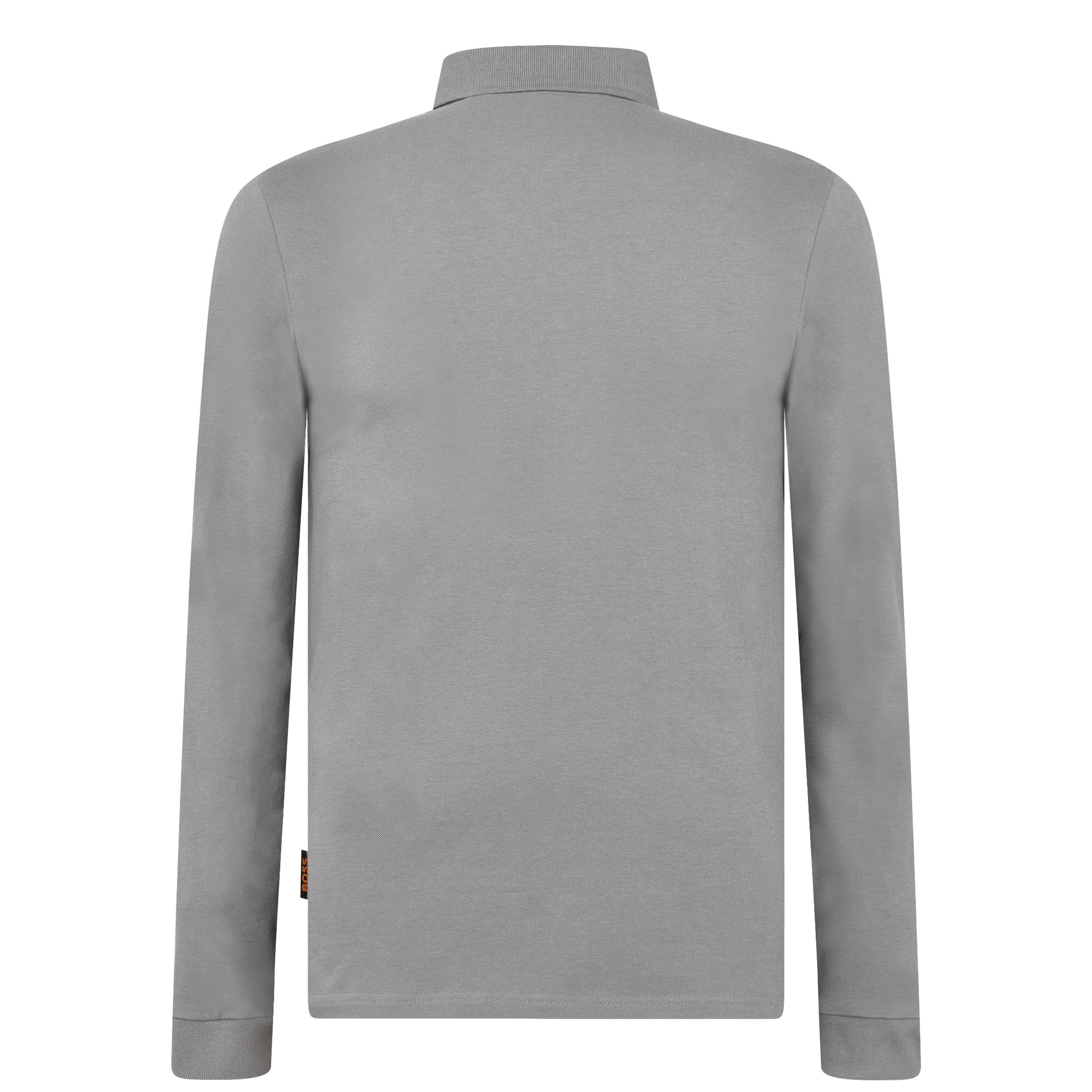 Charcoal 029 - Boss - Men's Passerby Slim Fit Stretch Cotton Polo Shirt - 7