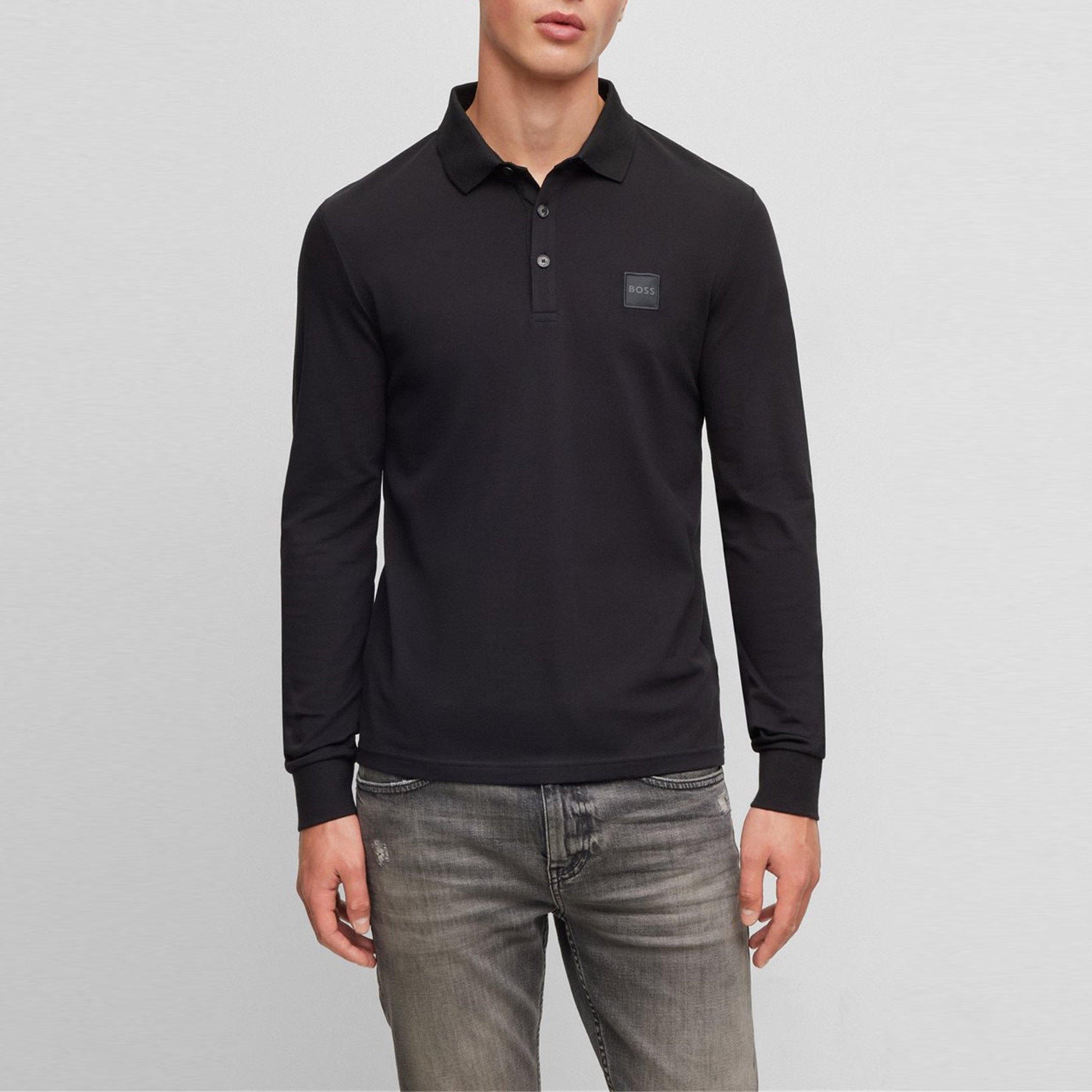 Boss Passerby Polo Shirt Long Sleeve Polos USC