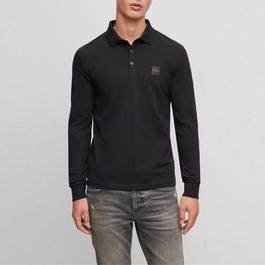 Boss Plisy Long Sleeve Polo Shirt