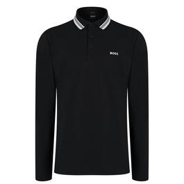 Boss Plisy Long Sleeve Polo Shirt