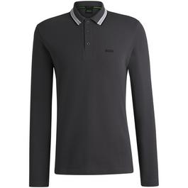 Boss Plisy Long Sleeve Polo Shirt