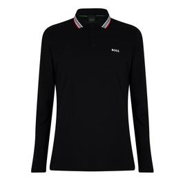 Boss Plisy Long Sleeve Polo Shirt