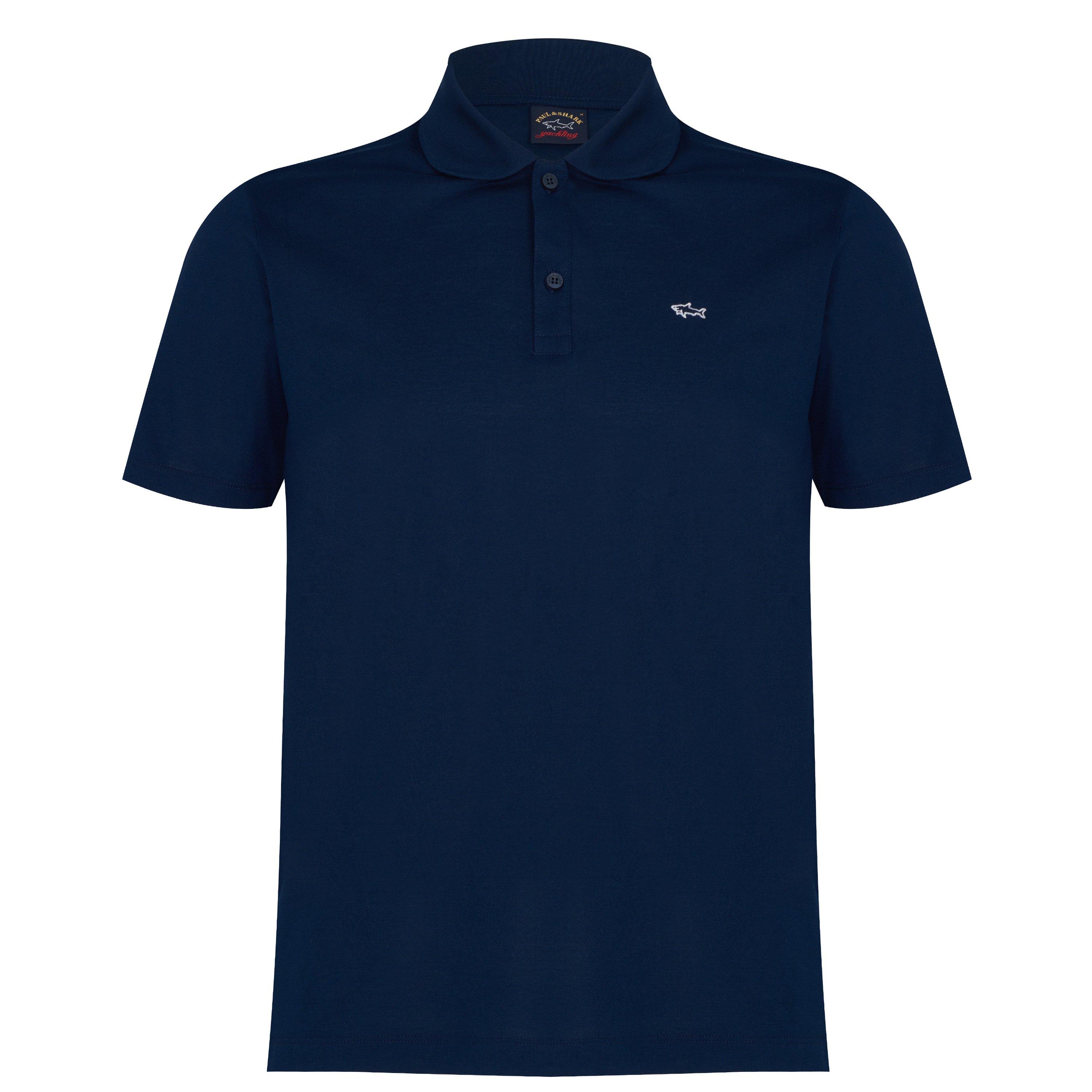 Navy - Paul And Shark - Logo Polo Shirt - 1