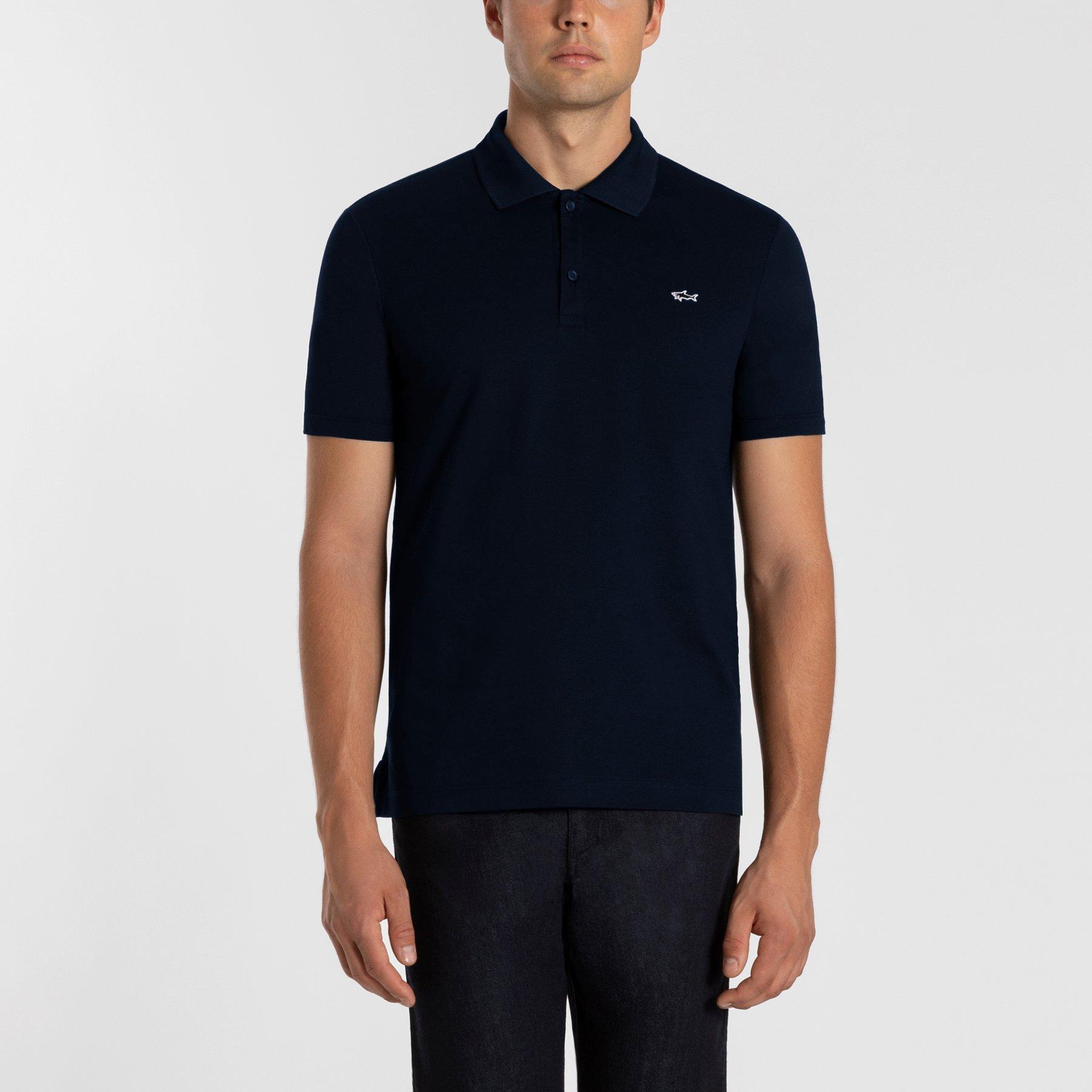 Marineblauw - Paul And Shark - Logo Polo Shirt - 3