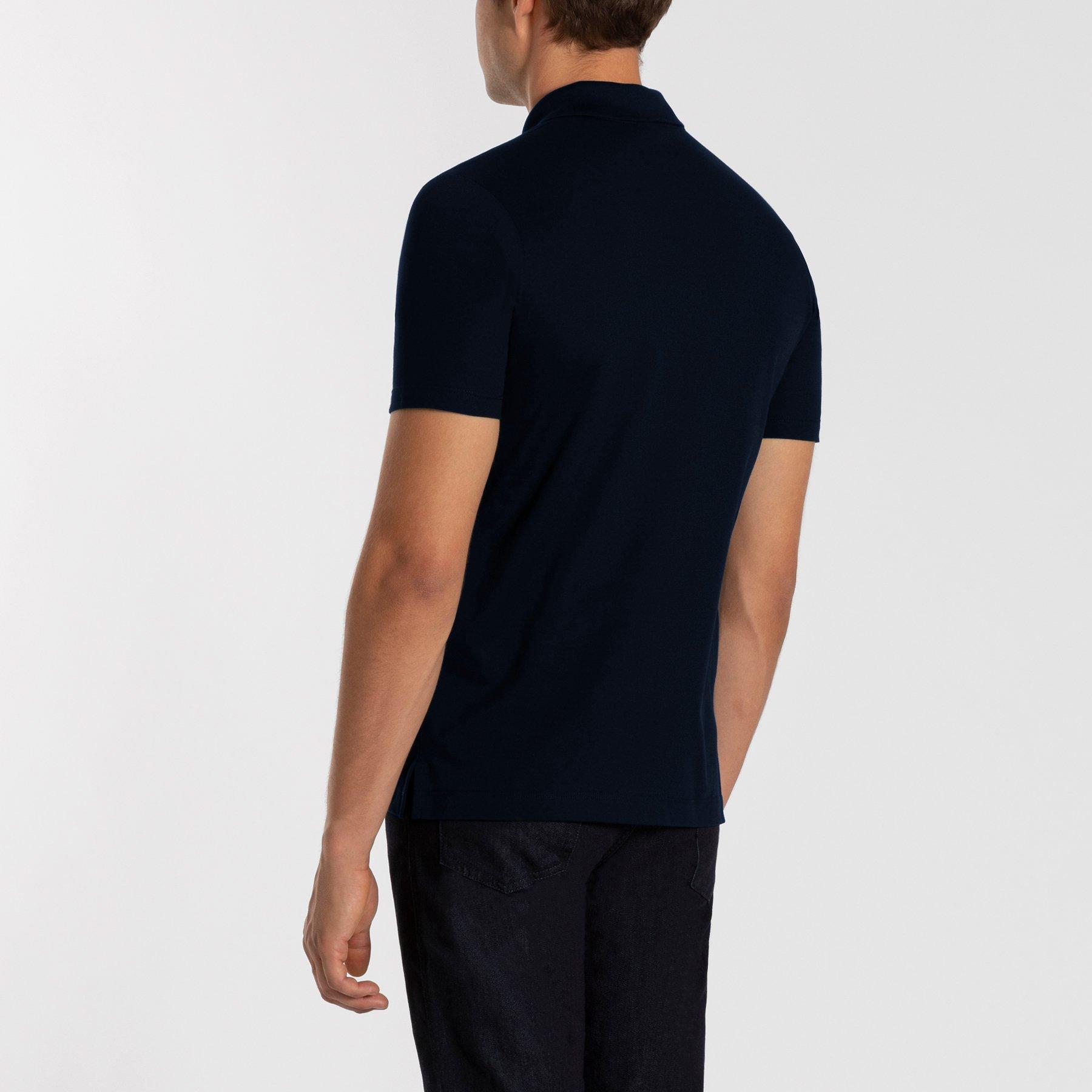 Marineblauw - Paul And Shark - Logo Polo Shirt - 4