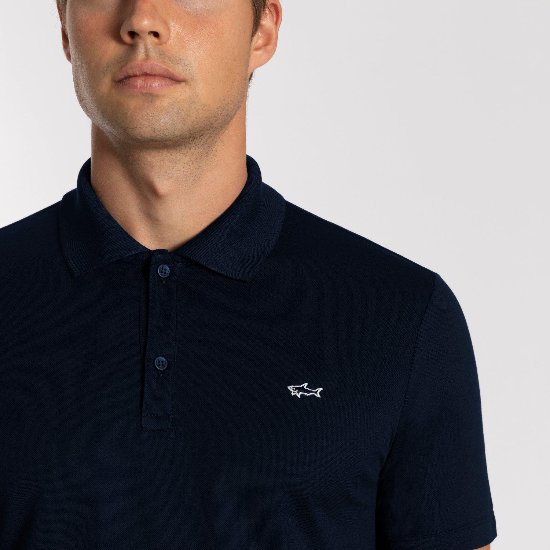 Marineblauw - Paul And Shark - Logo Polo Shirt - 5